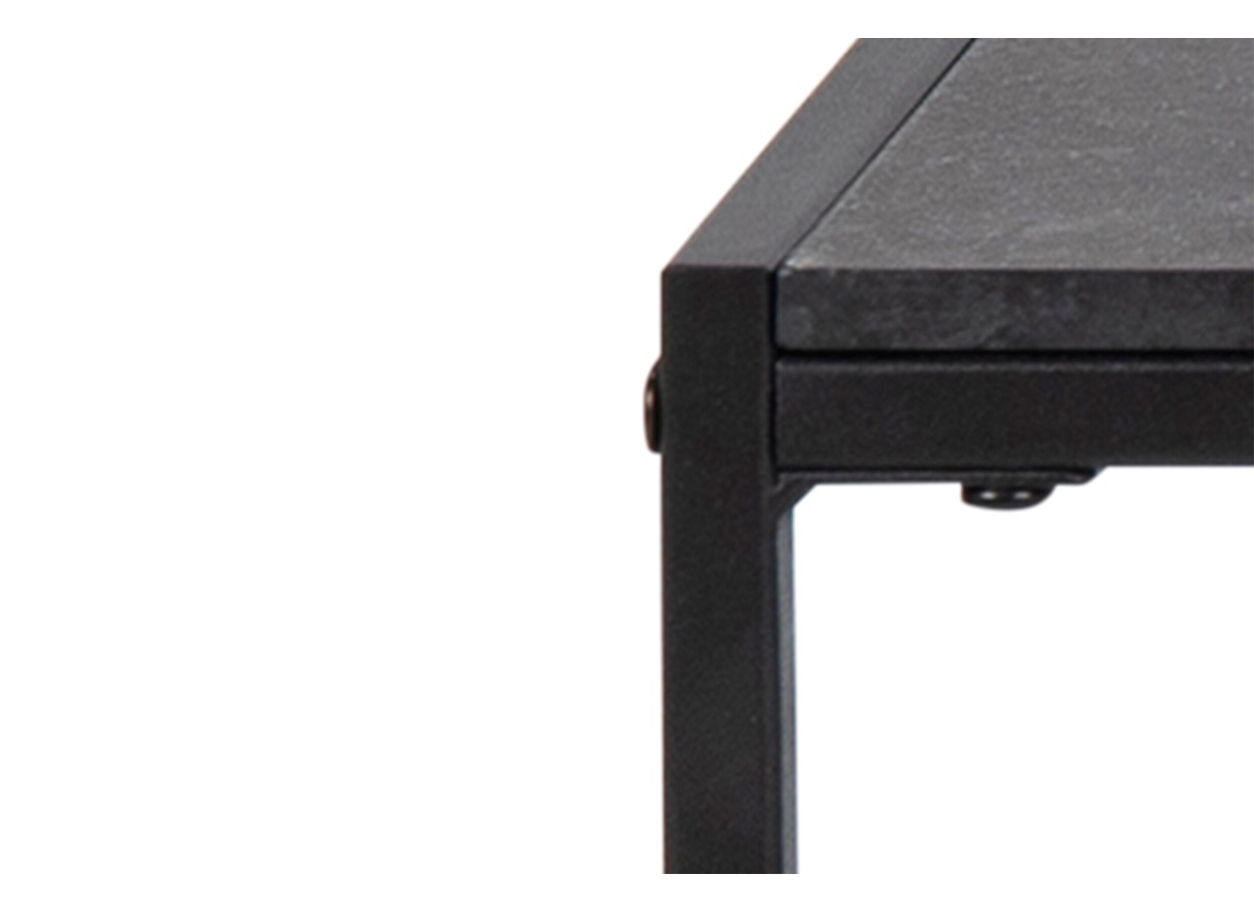 Detail - Table de Salon noir