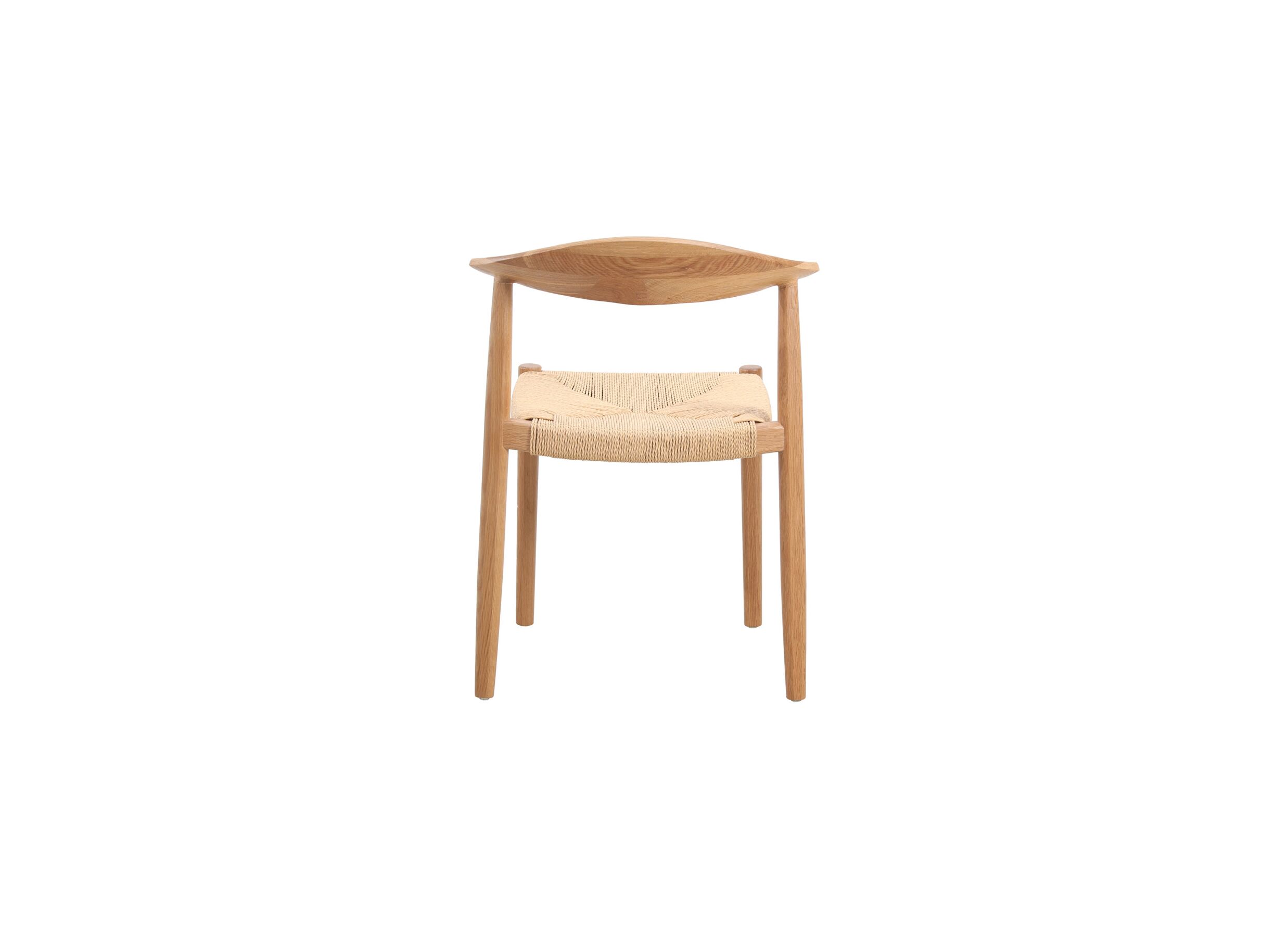Aperçu - Chaise Harvey 57x53x79cm - chêne massif rotin - naturel