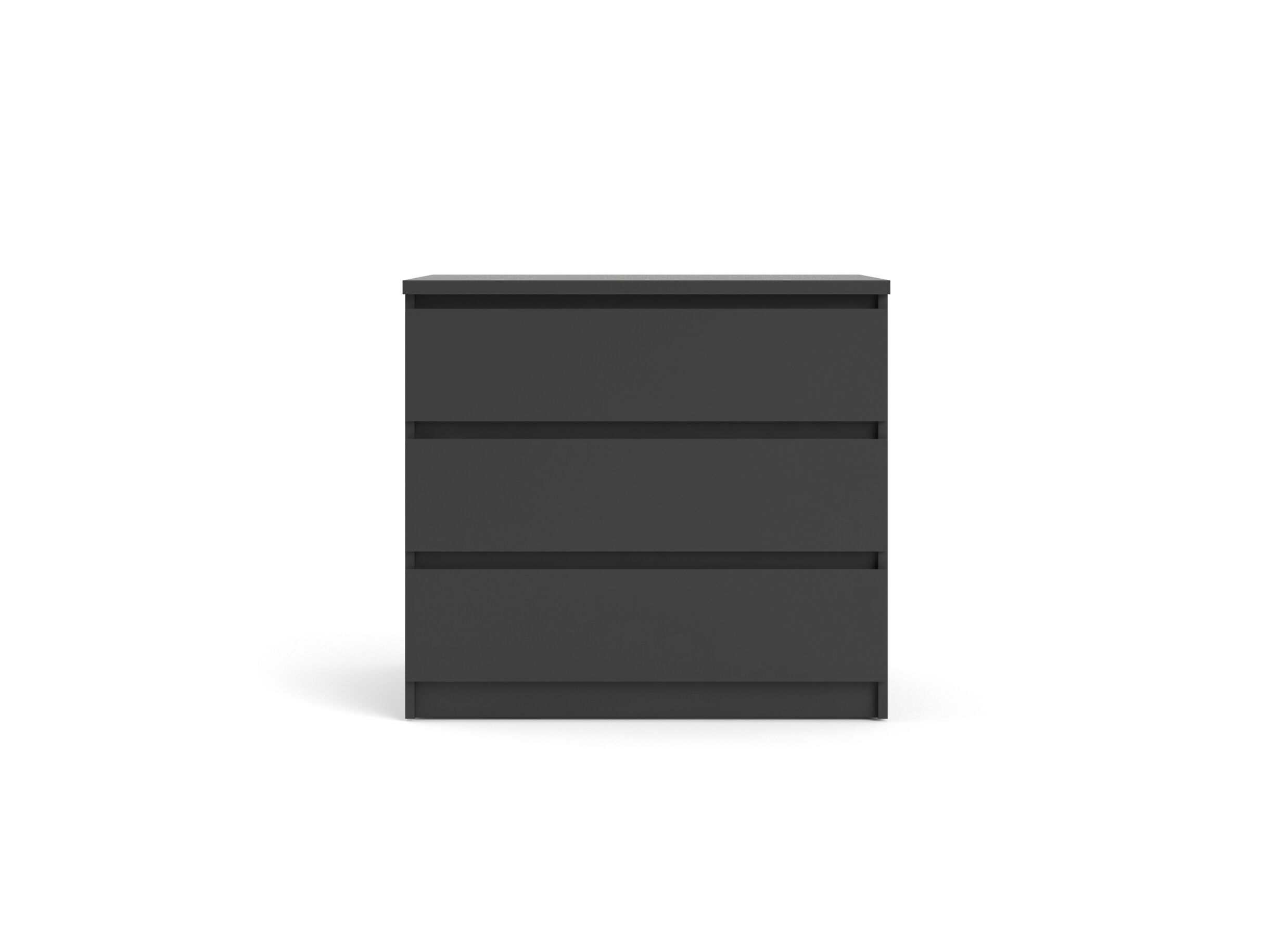 Commode Naia 77x50x71cm - MDF - noir