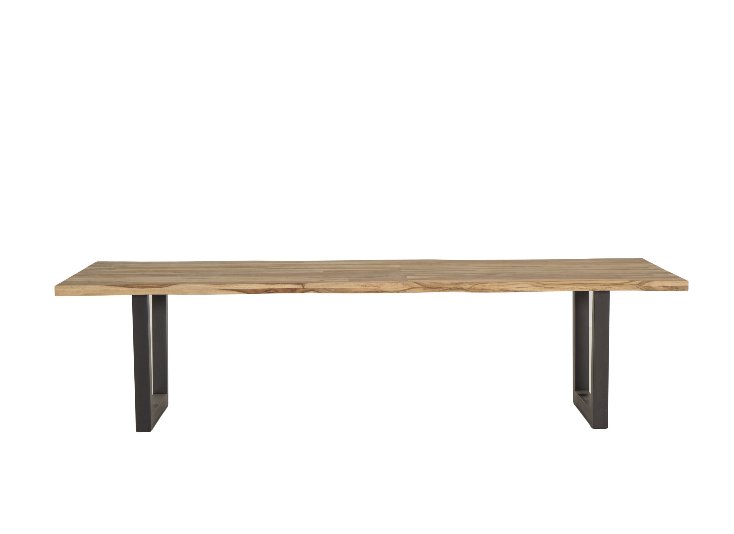 Aperçu - Table tronc d'arbre Scarface 300x110cm - sheesham massif - naturel