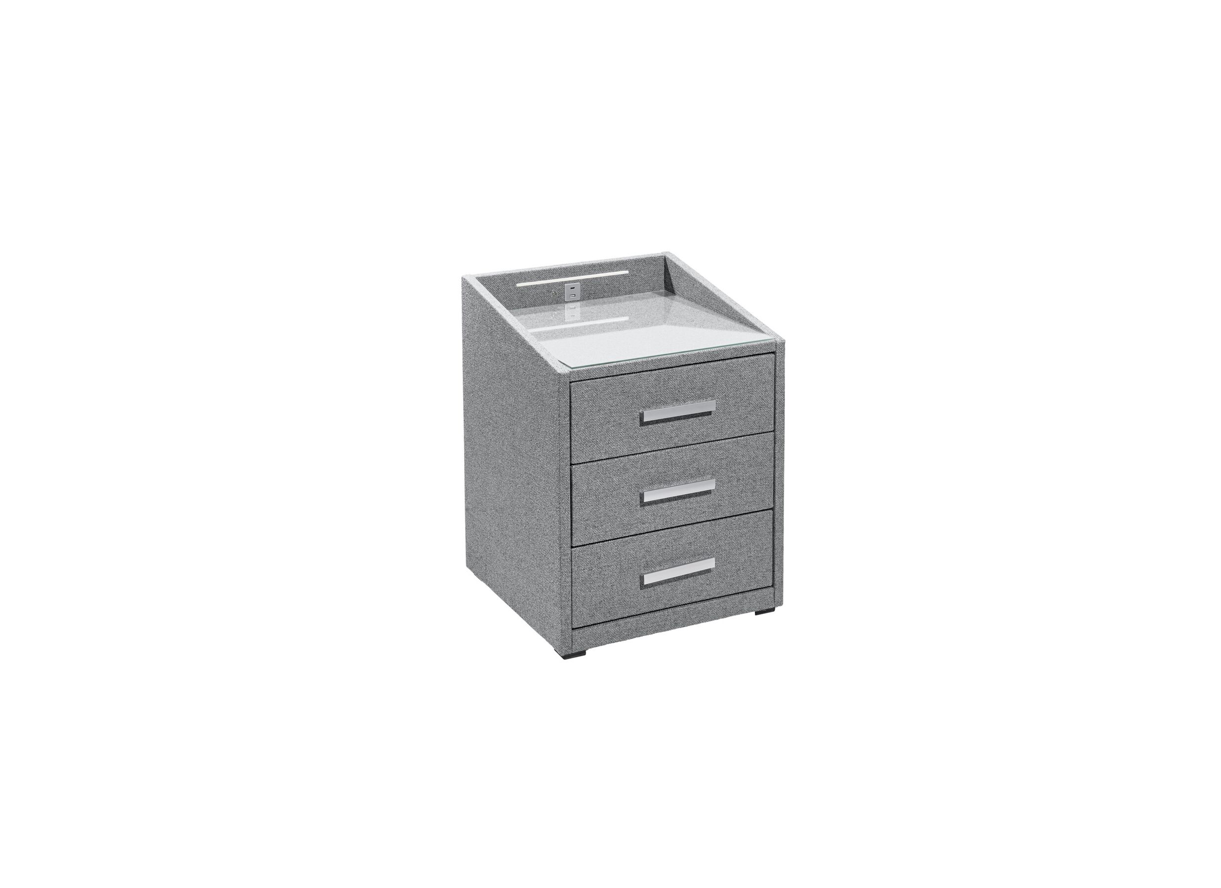 Table de chevet Moon 48x47x62cm - Table de chevet Moon 48x47x62cm