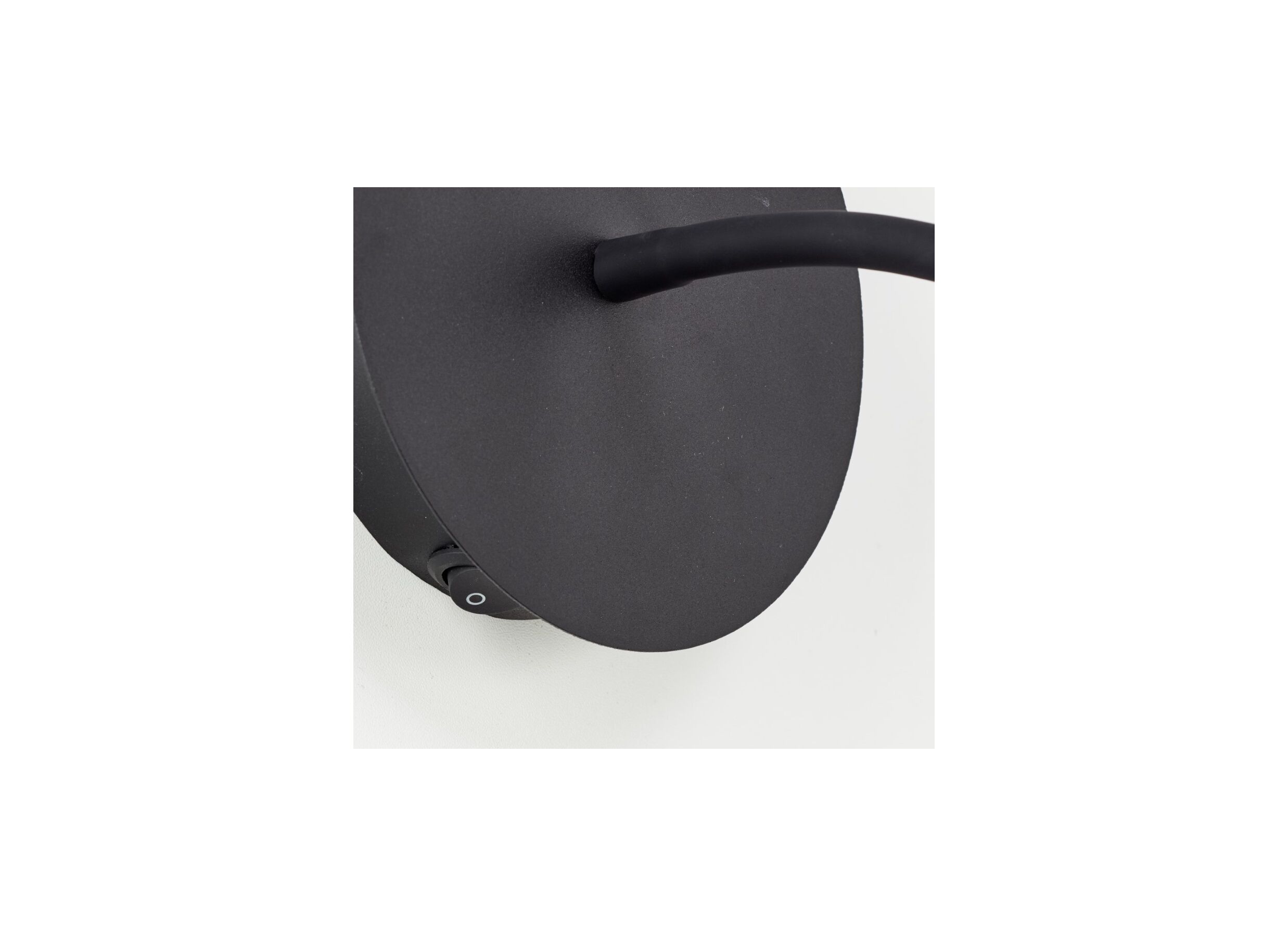 Detailfoto - Wandlamp Jutta zand zwart 1x4,1W