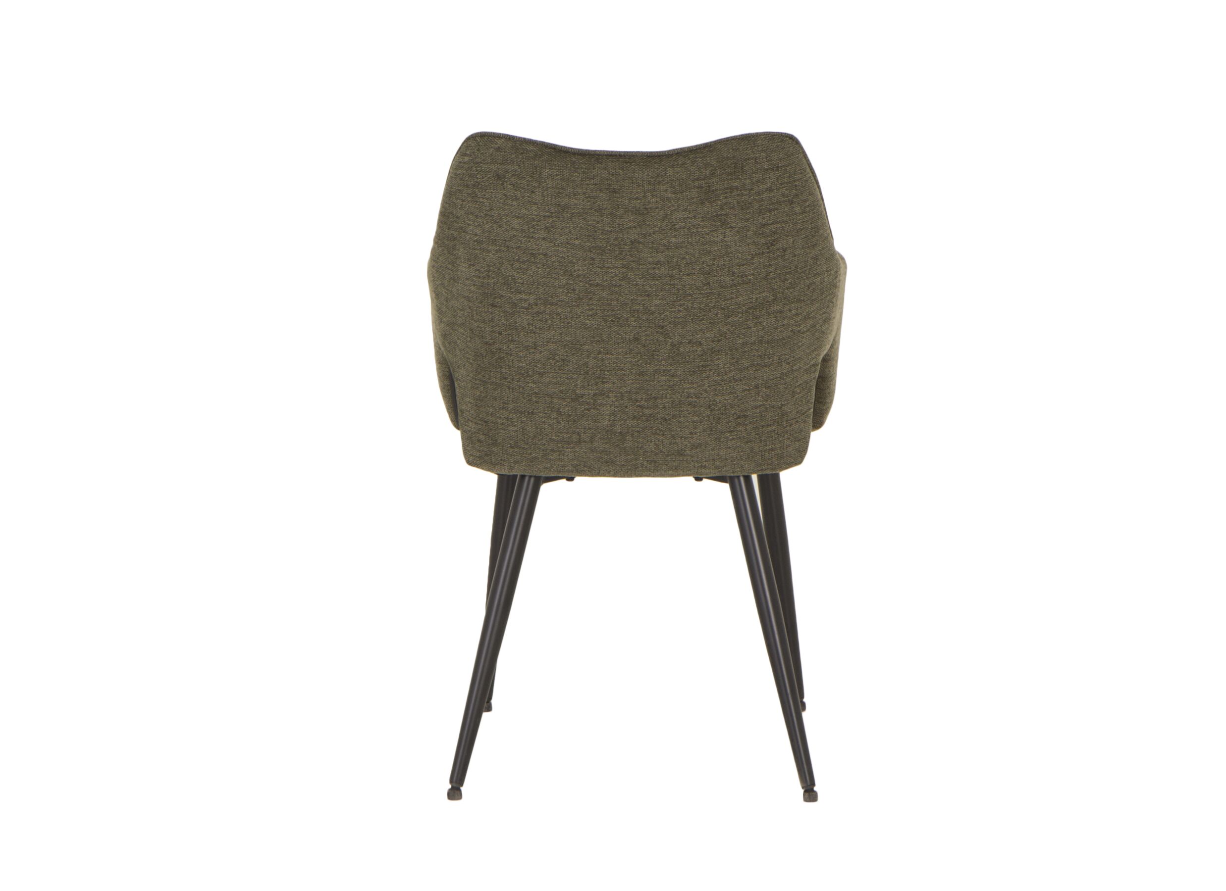 Stoel Daly 55x60x86cm - polyestervezel - groen