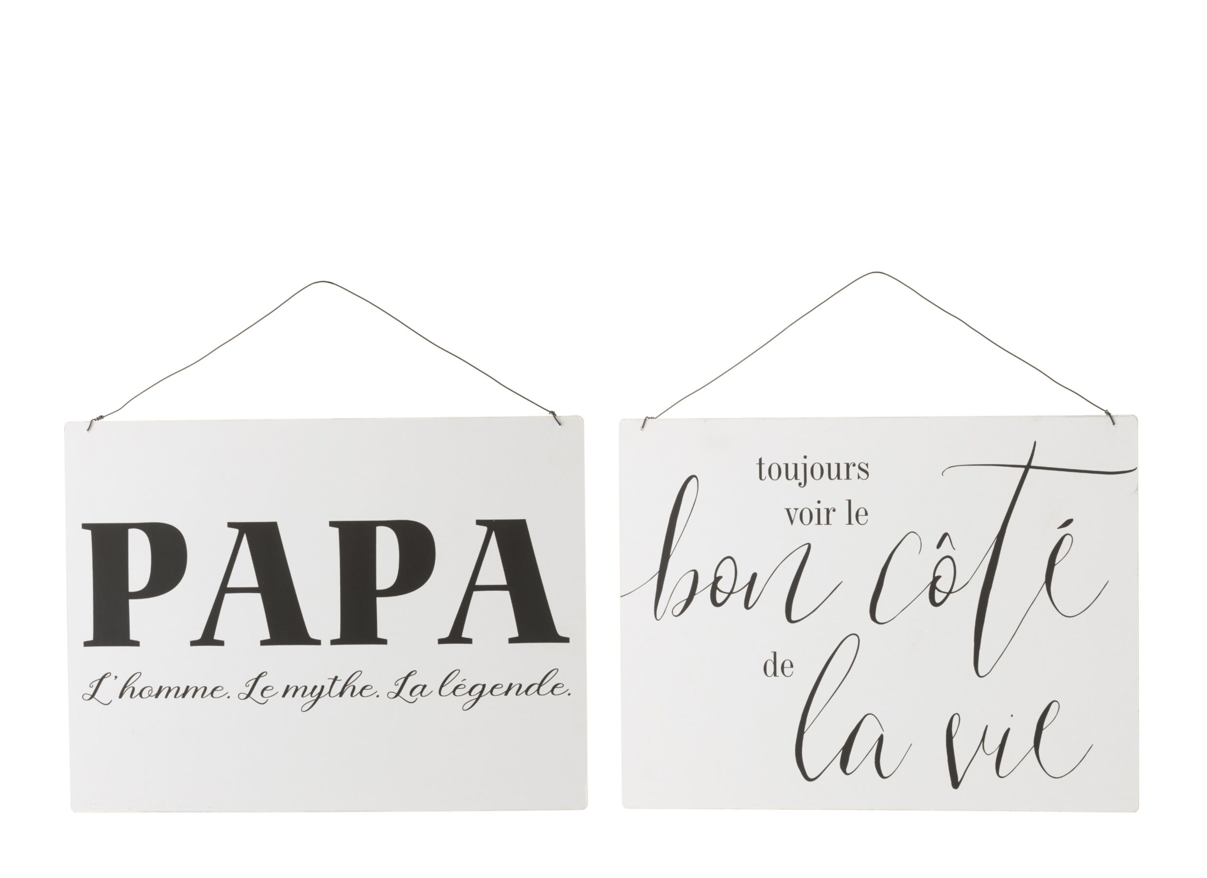 Aperçu - Plaque Textes anglais 35x36,5cm