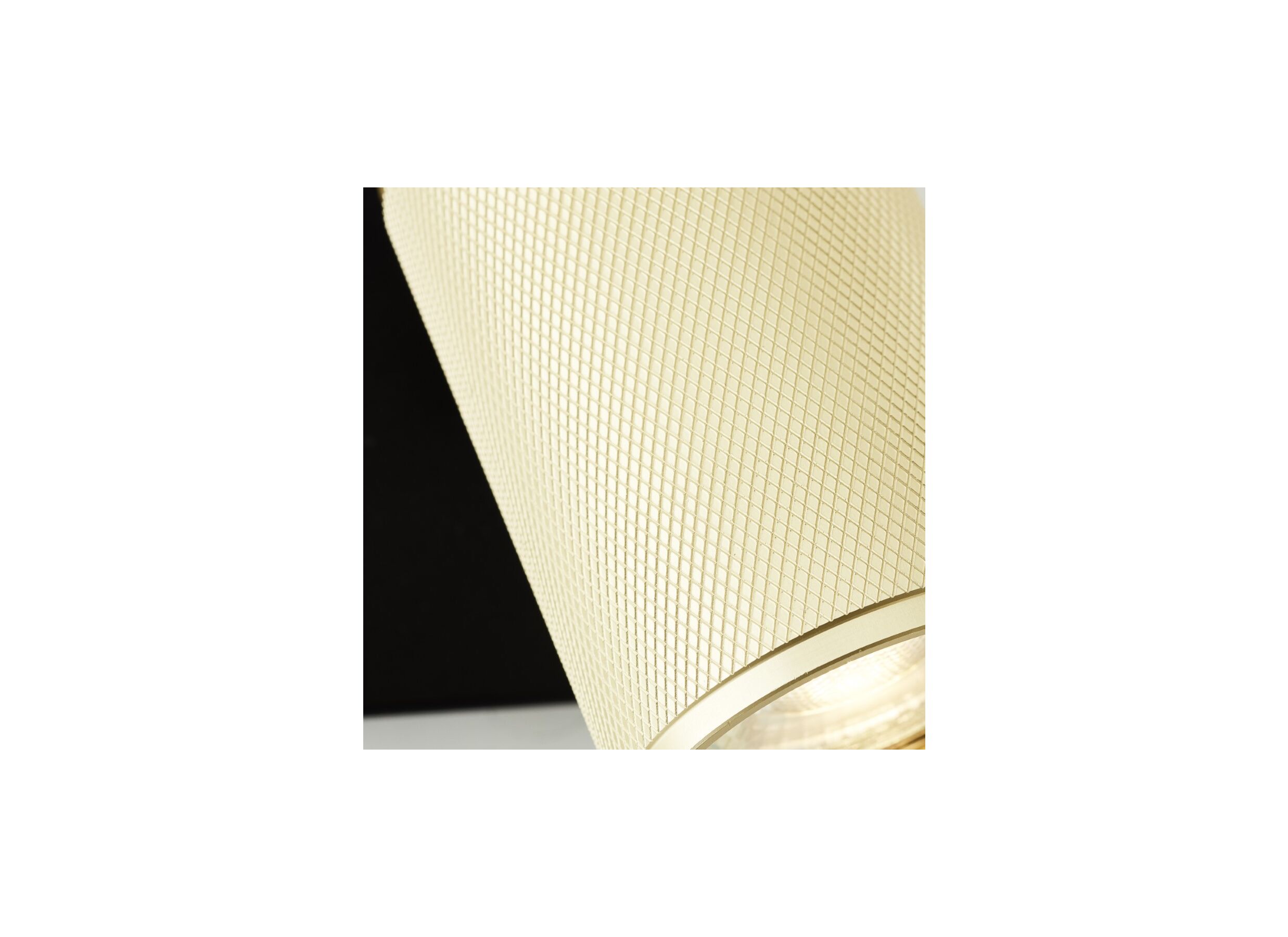 Detailfoto - Wandspot Marty mat goud zand zwart 5W GU10
