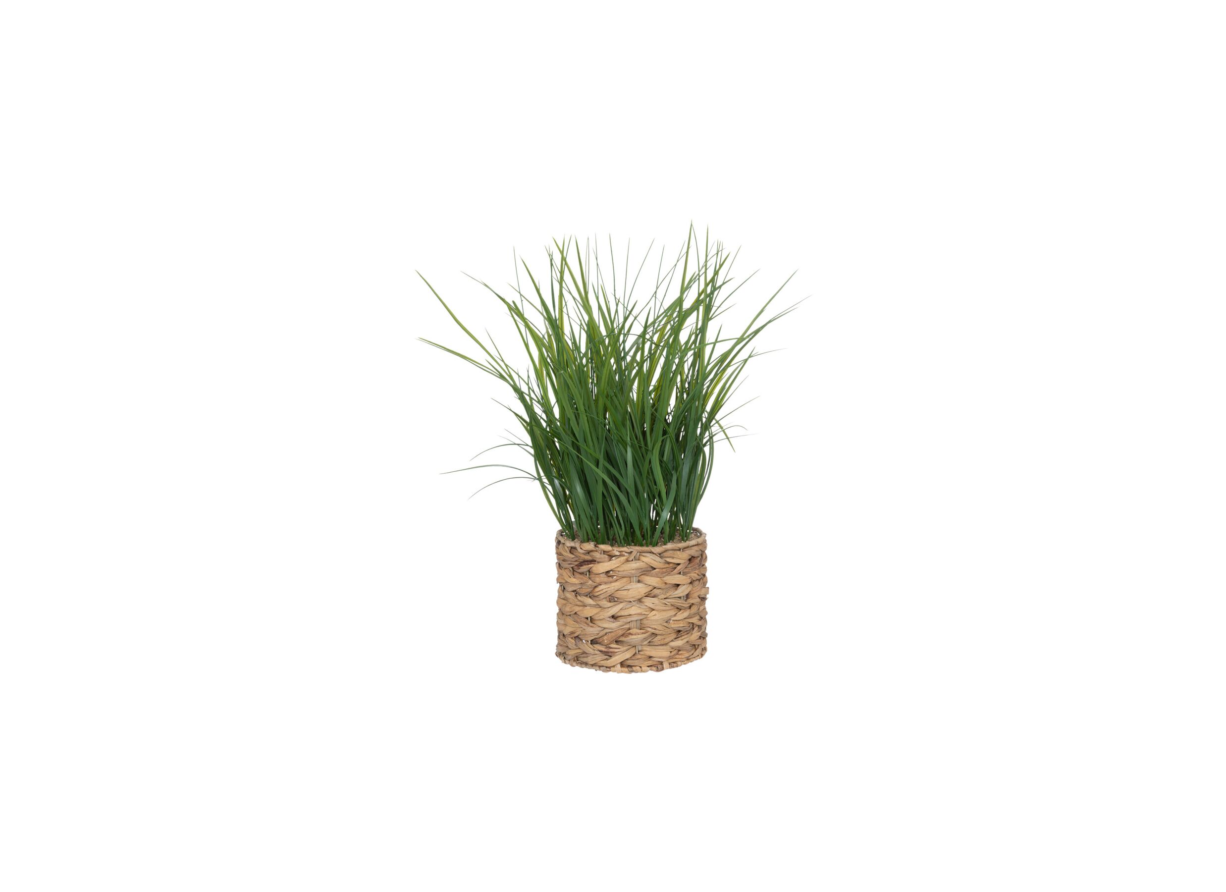 Kunstplant Moda H70cm - kunststof/rotan - groen/naturel - Plante artificielle Moda H70cm - plastique/rotin - vert/naturel