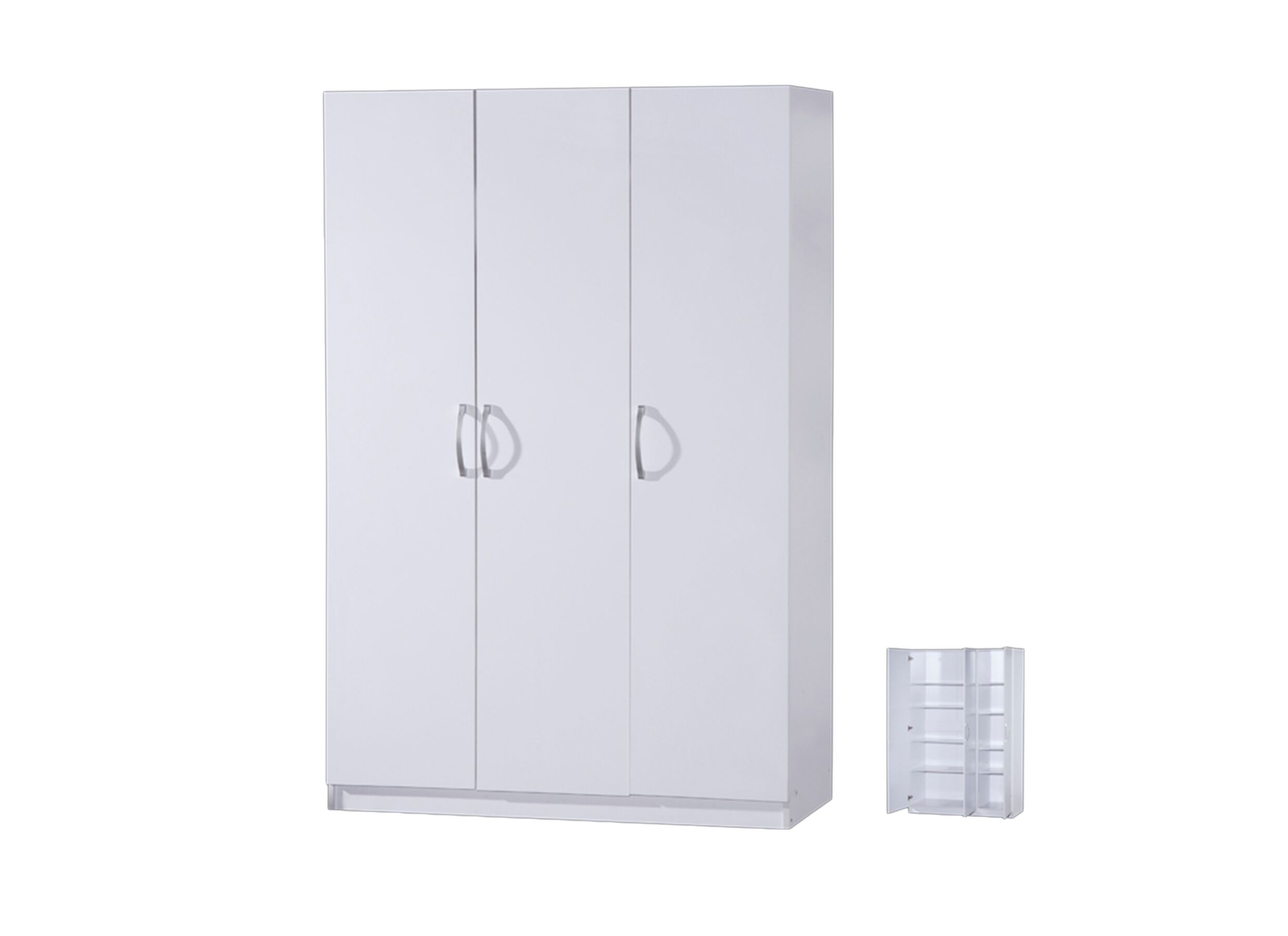 Opbergkast 120cm - decor - snow white