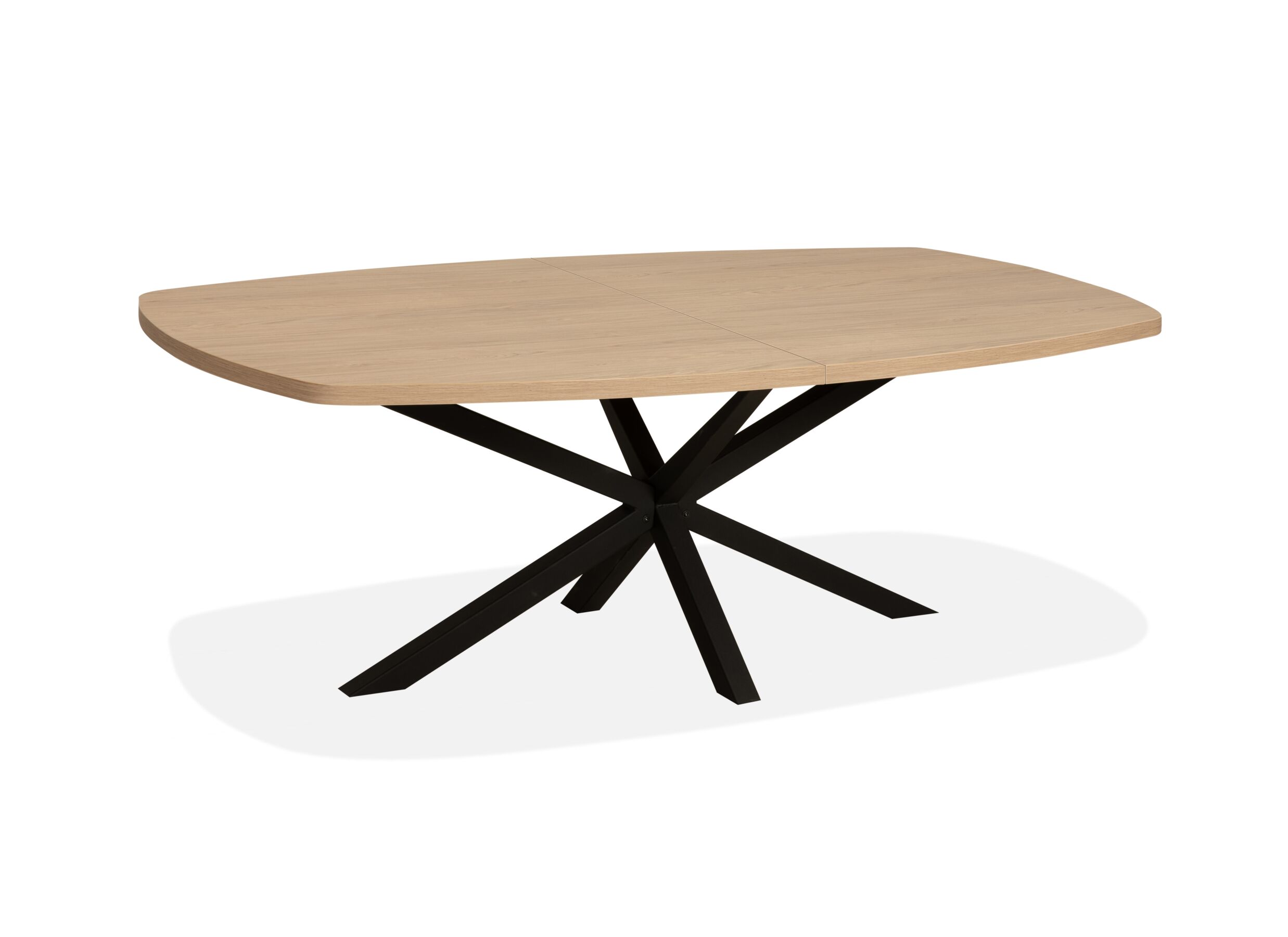 Hoofdfoto - Tafel Mylo 180/240x102cm - lamulux - blond oak