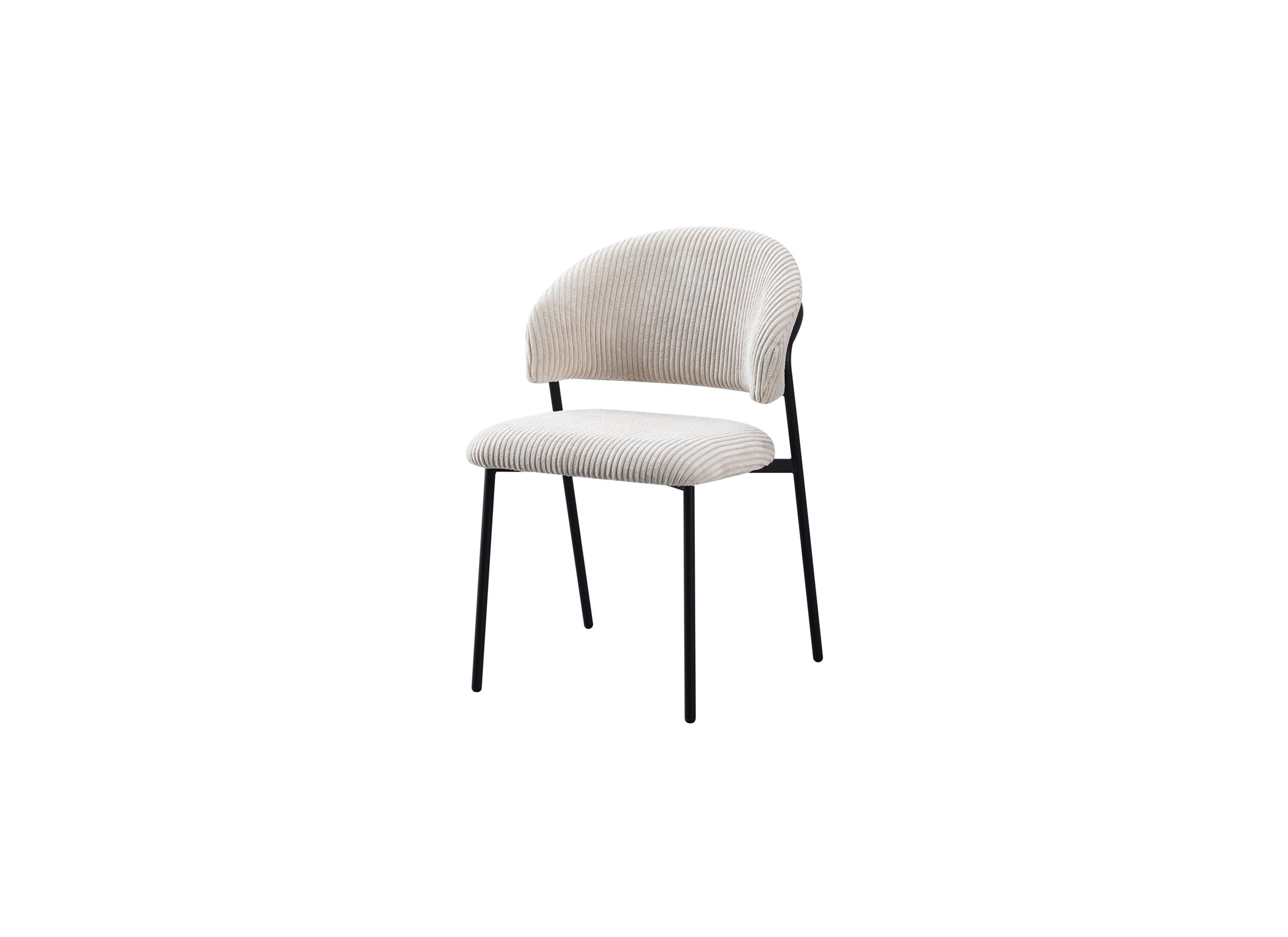Stoel Grigri 49x61x81cm - stof - beige - Stoel Grigri 49x61x81cm - stof - beige