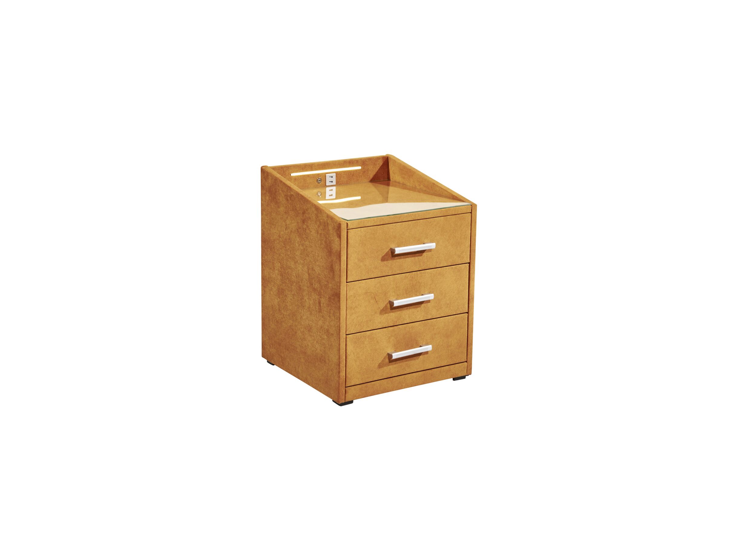 Table de chevet Moon 48x47x62cm - Table de chevet Moon 48x47x62cm