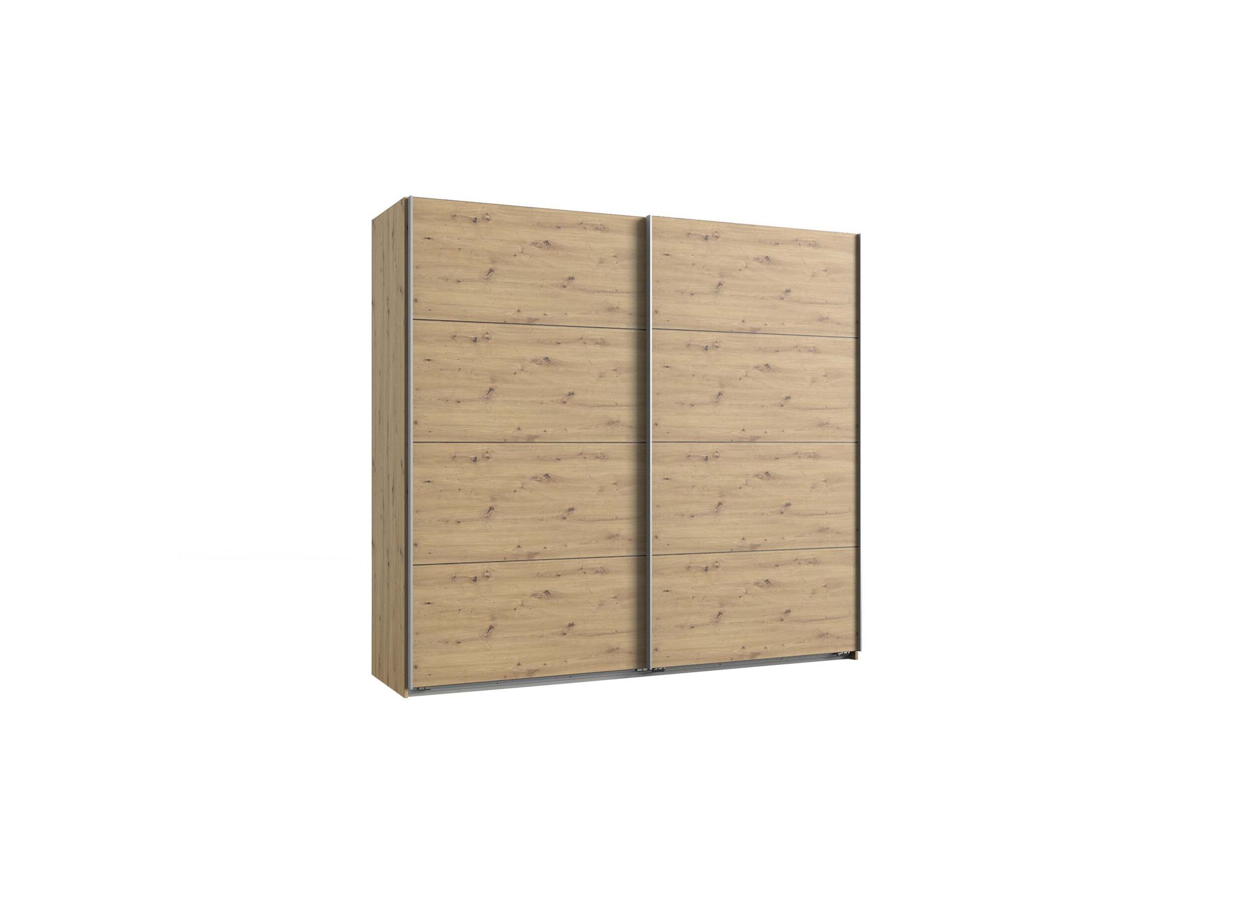 Armoire à portes coulissantes Easyplus 225cm - Armoire à portes coulissantes Easyplus 225cm - décor - chêne artisanal