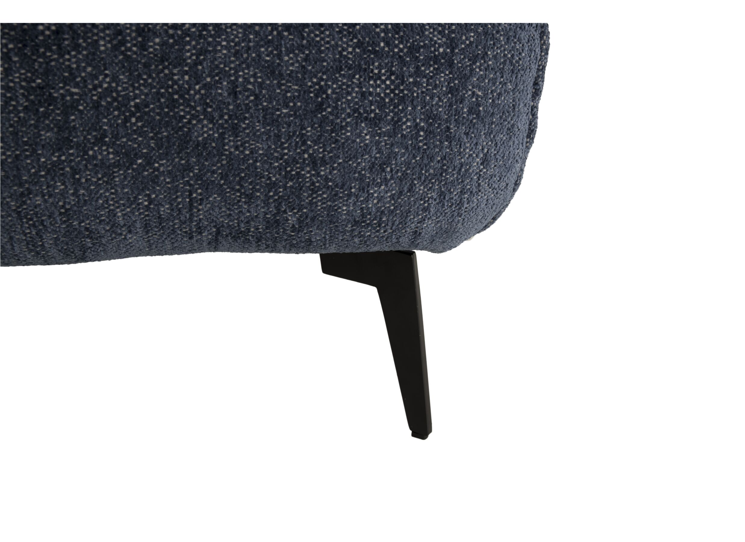 Hoeksalon Elmo 287x219cm - stof - blauw