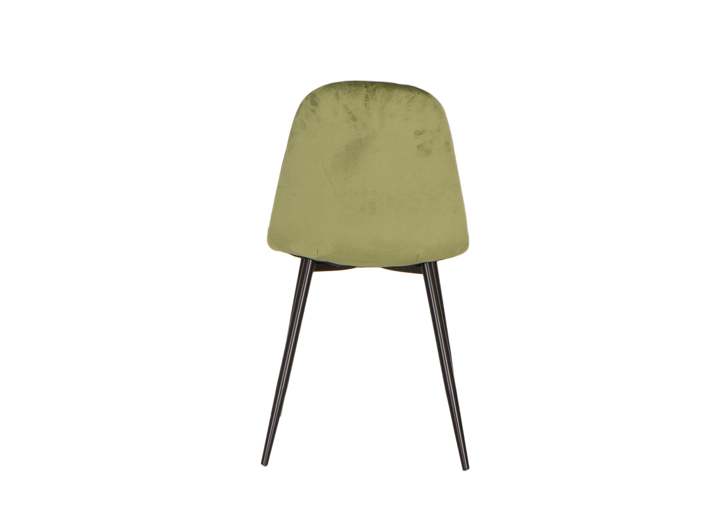 Stoel Charlton 44x53x87cm - fluweel - groen