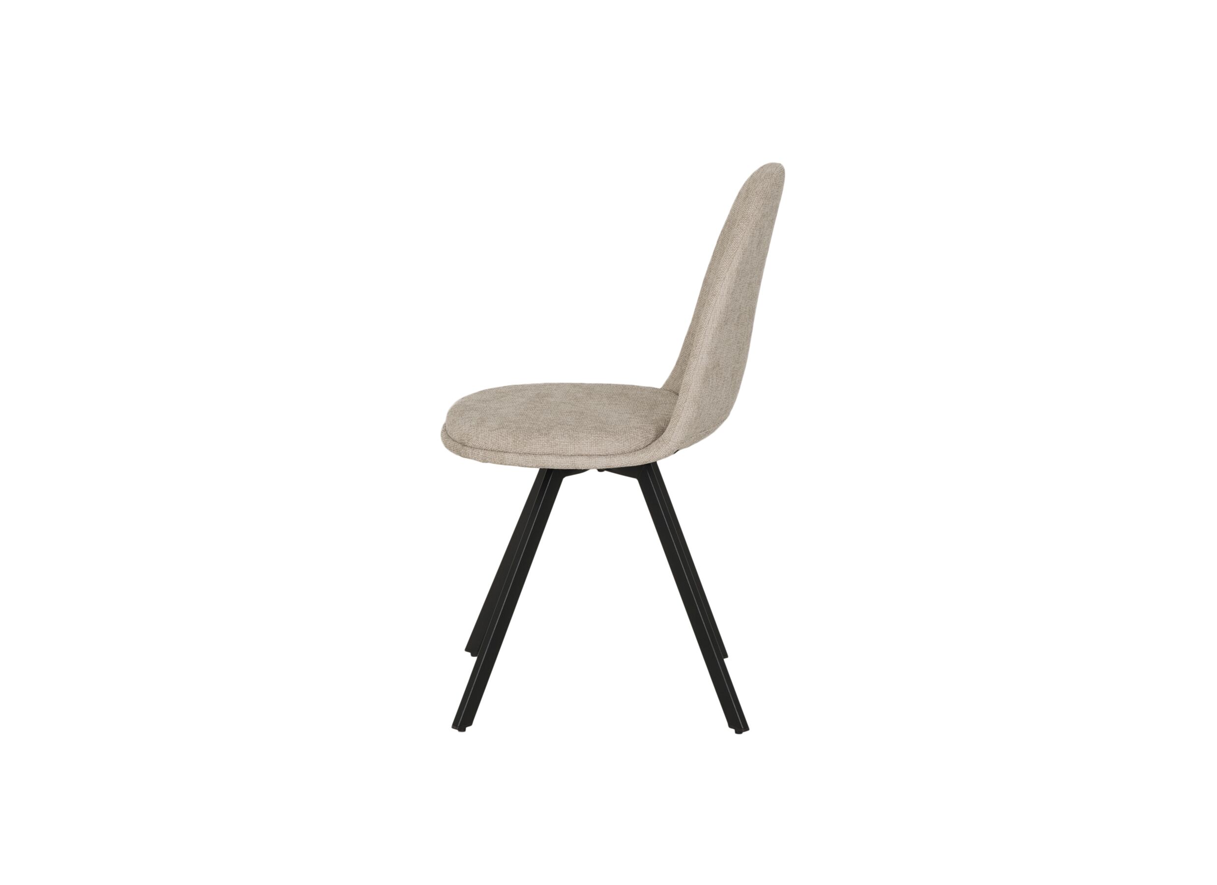 Overzichtsfoto - Stoel Siren 47x57x88cm - polyestervezel - beige