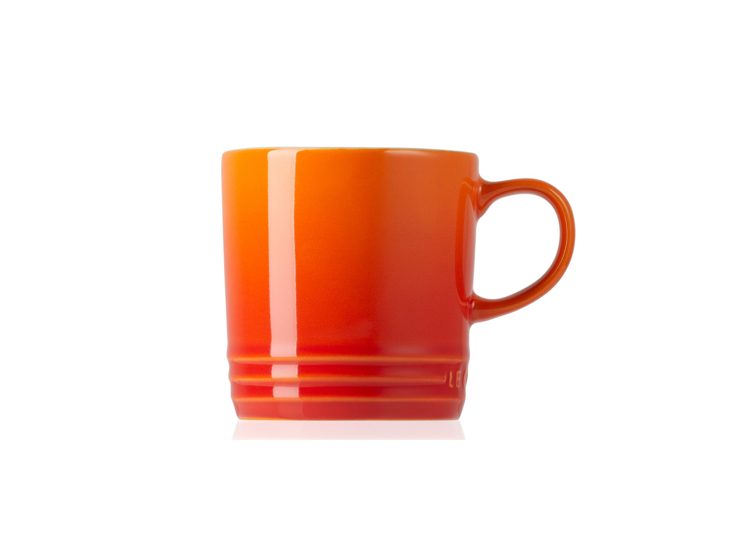 Overzichtsfoto - Mok Le Creuset 35cl oranjerood