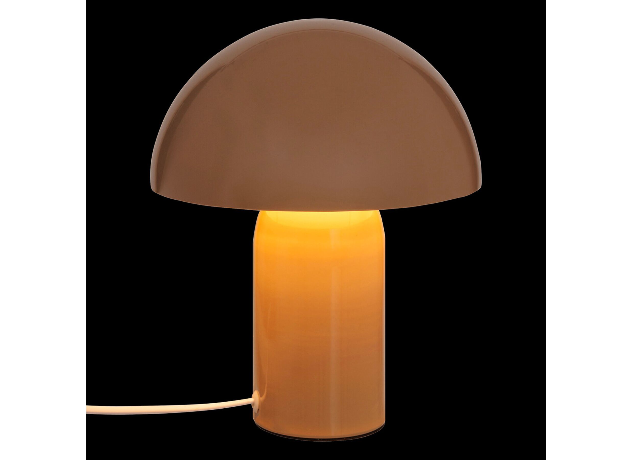 Aperçu - Lampe de table Champignon Lito Ø20xH24,5cm E27 - métal - terre cuite