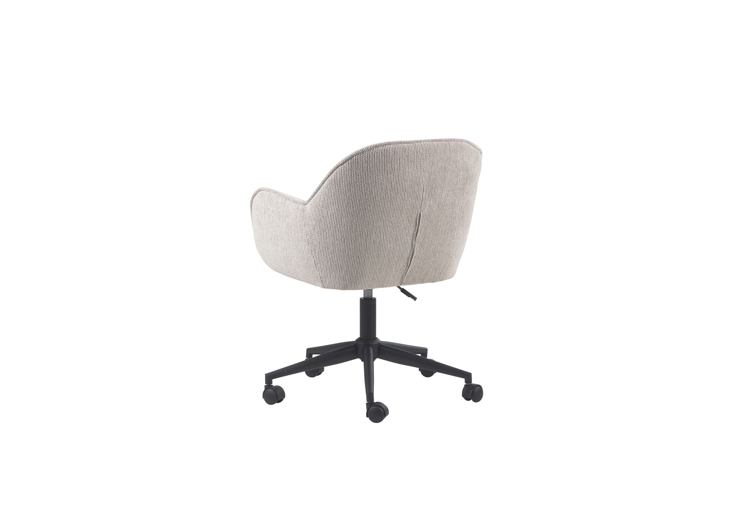 Overzichtsfoto - Bureaustoel Union 60x62x80cm - chenille - light coffee