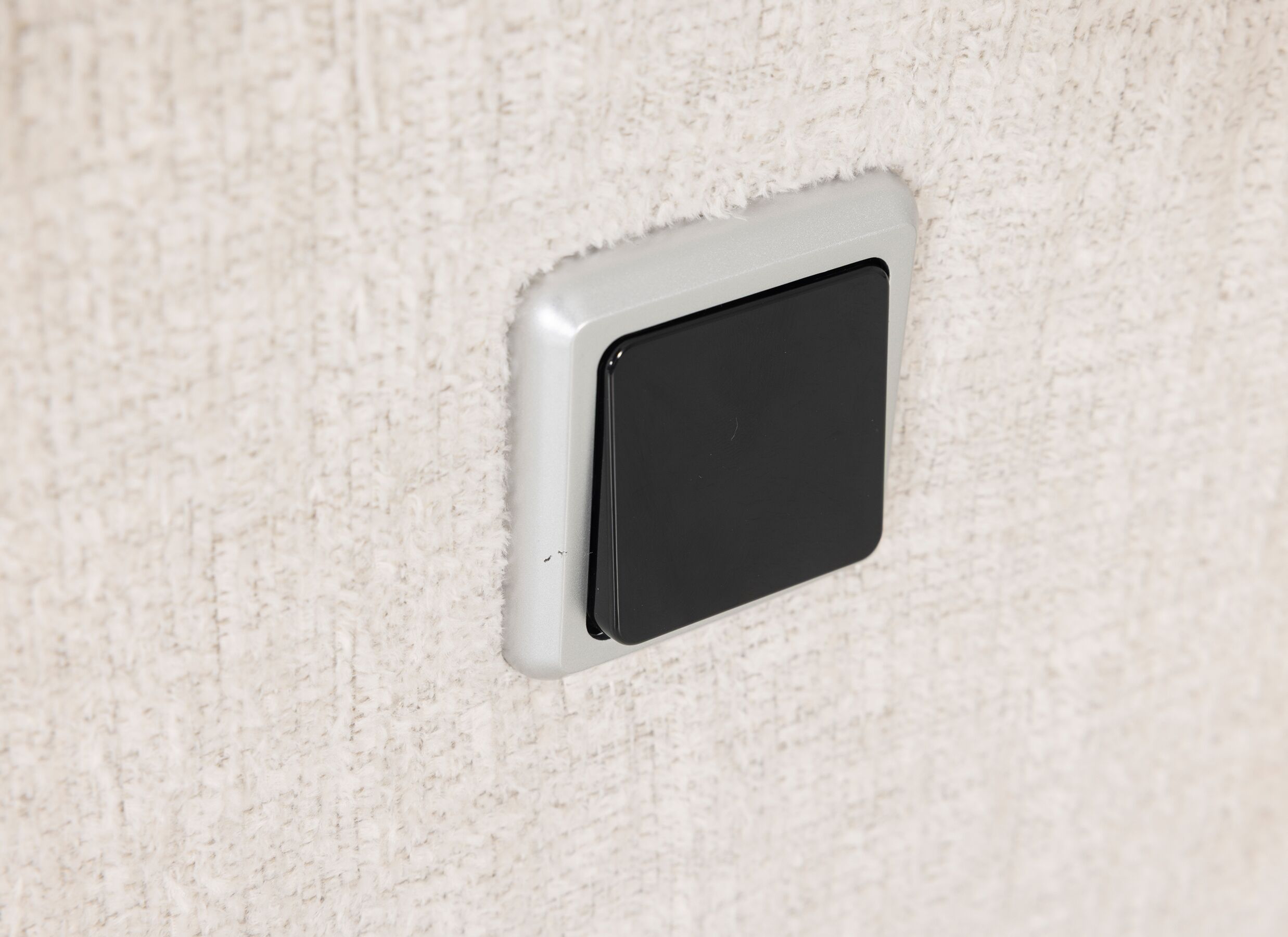 Detailfoto - Nachtkastje Lancy 42,5x45x53cm - stof - beige