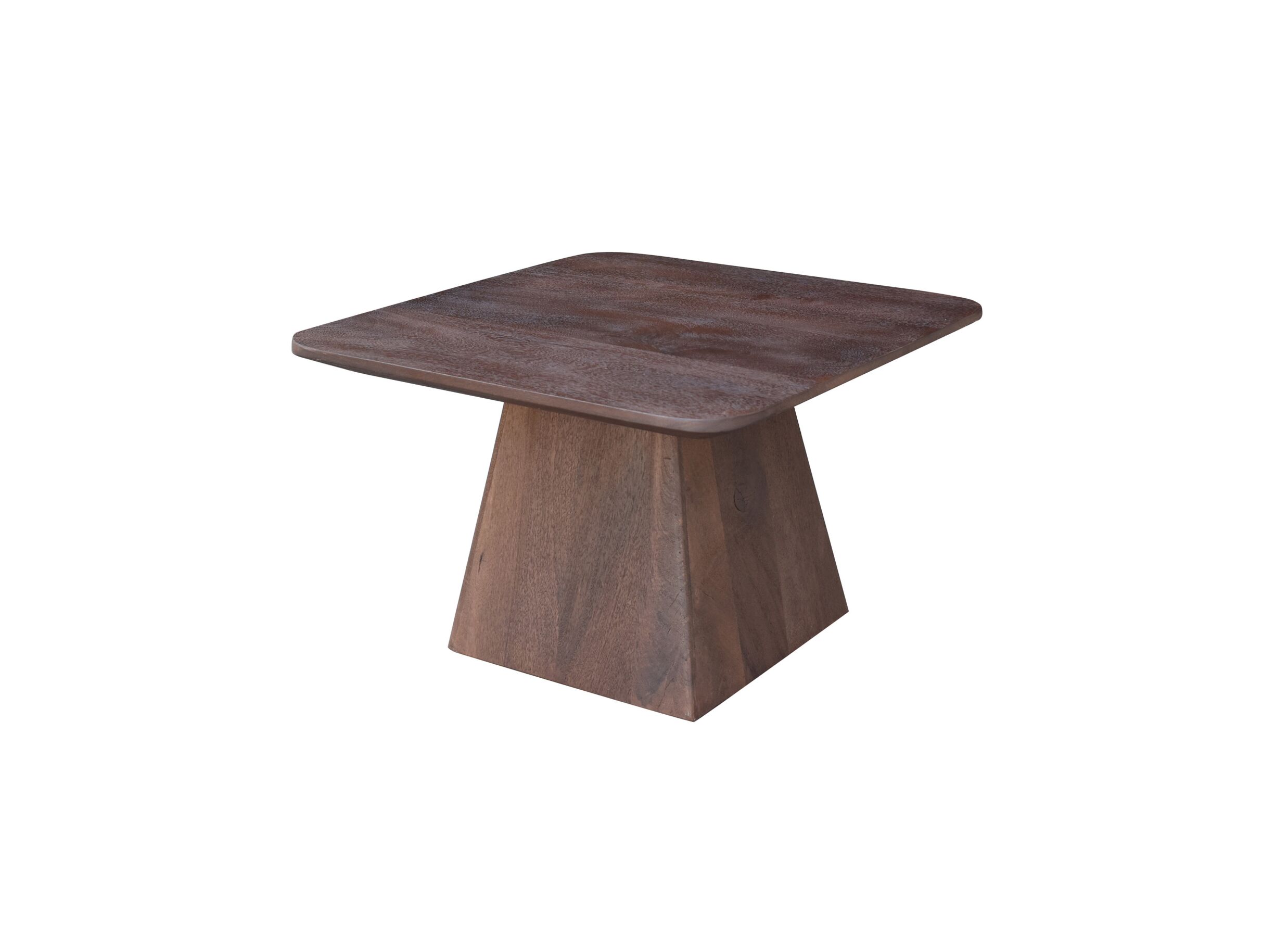 Table basse Monsoon manguier carré - Table basse Monsoon 60x60cm - mangue massif - brun