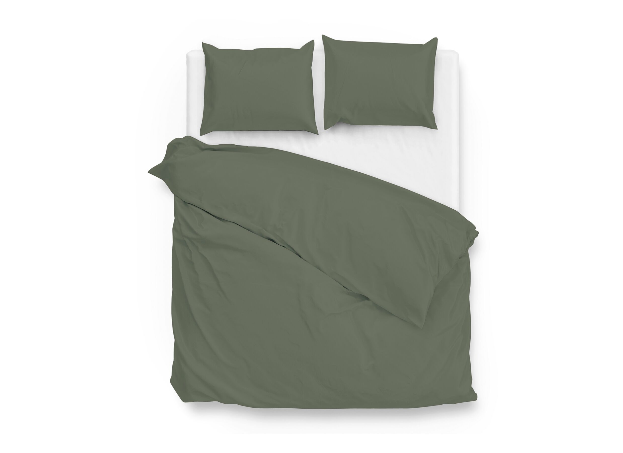 Housse de couette 200x220cm coton satin - Housse de couette 200x220cm coton satin