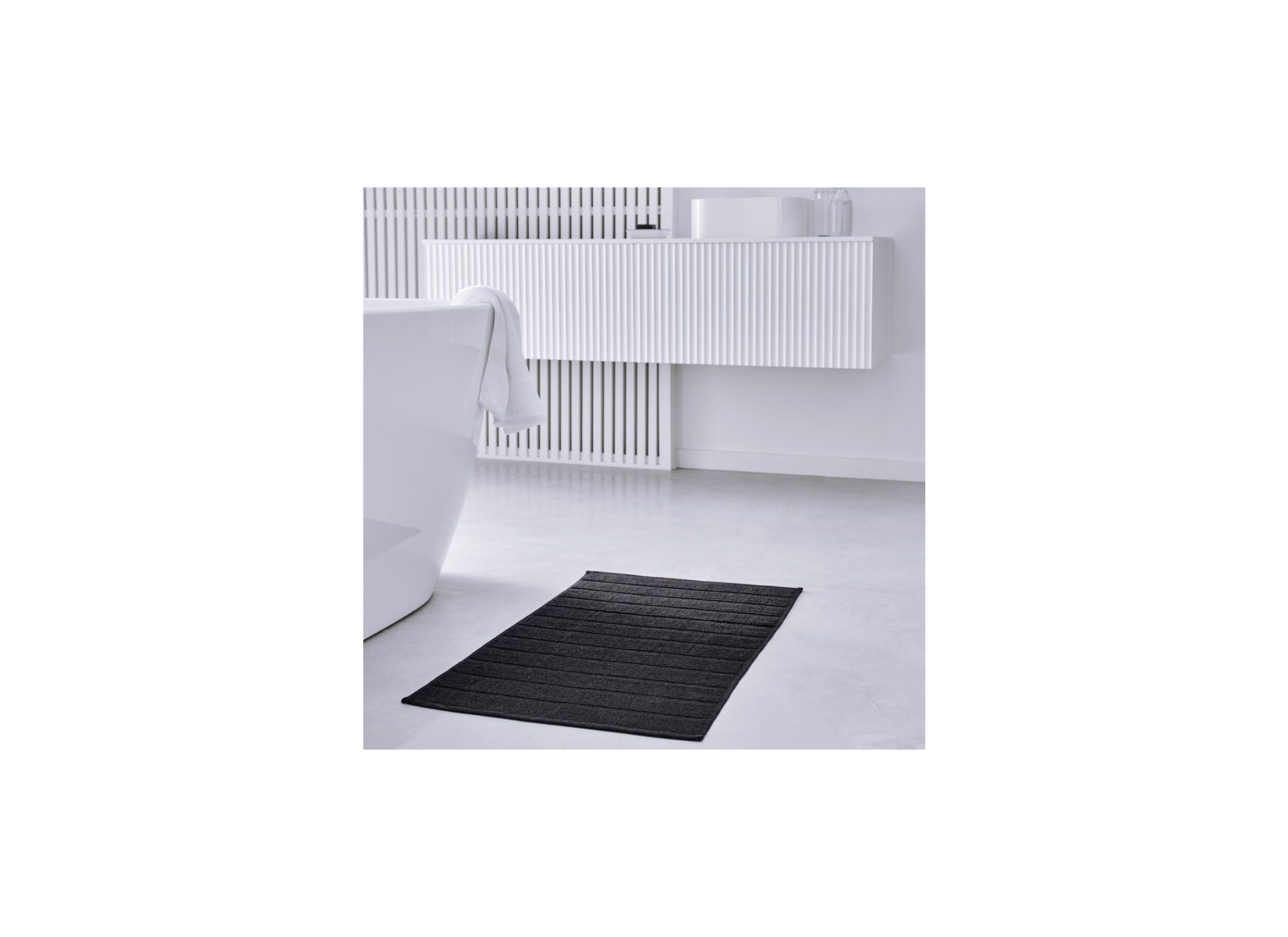 Tapis de bain Essential 50x80cm fusain