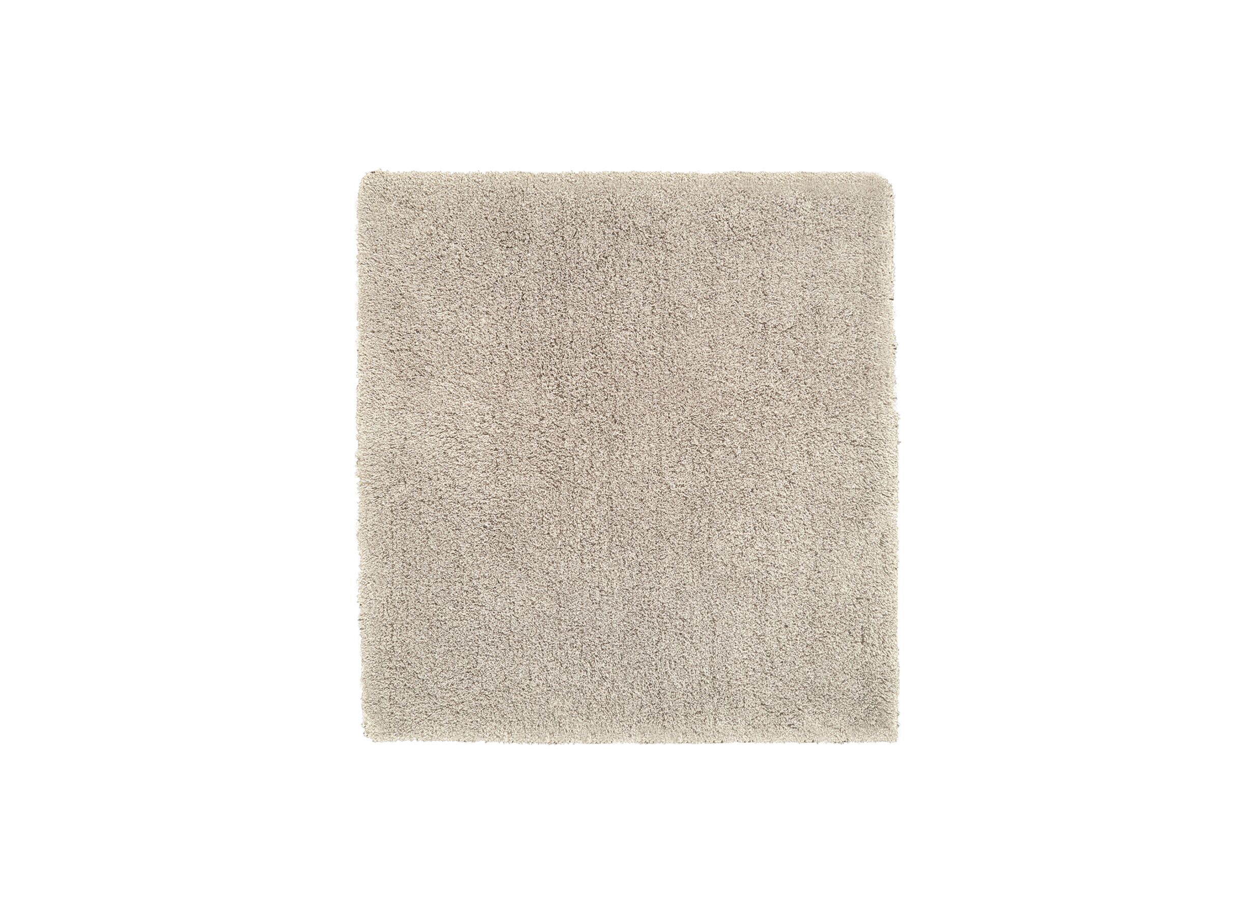 Plus Important - Tapis de bain Jaro 60x60cm - polyacrylique - sable avec antidérapant