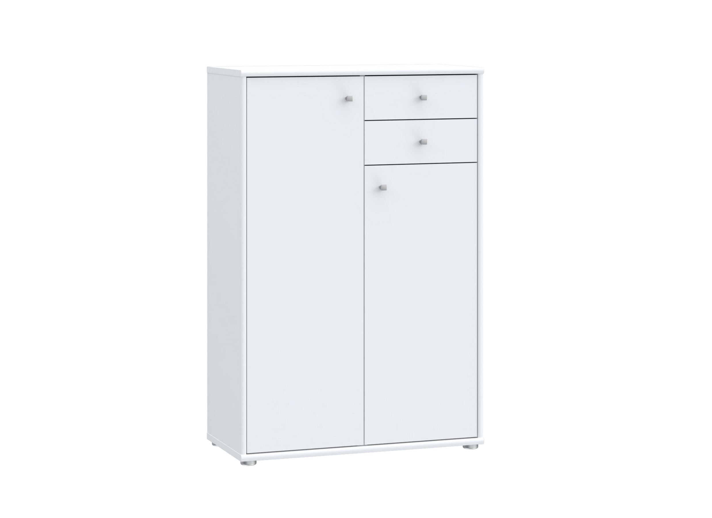 Plus Important - Commode Topic 74x35x111cm - décor - blanc