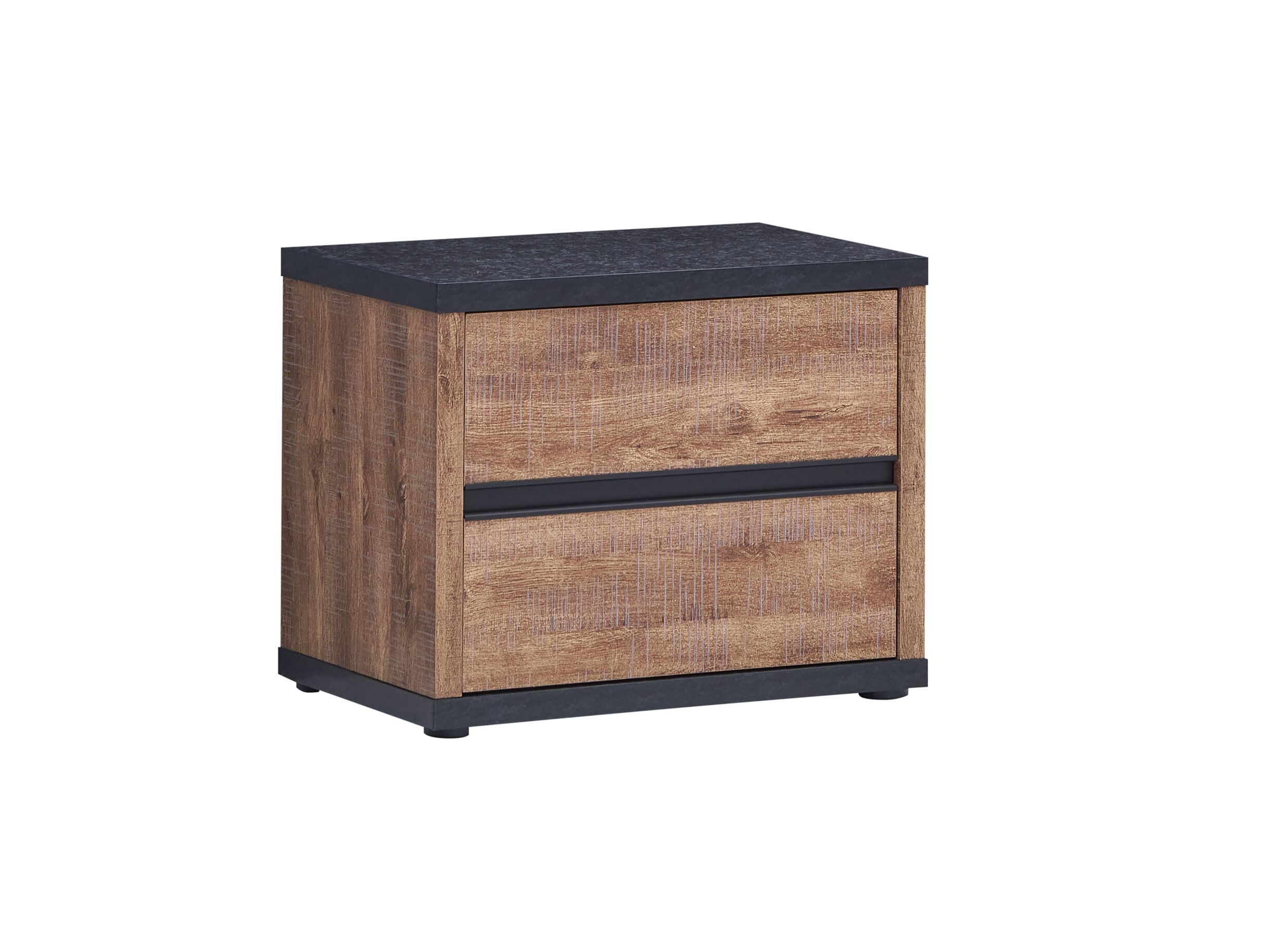 Table de chevet Elsa 58x40x47cm - Table de chevet Elsa 58x40x47cm