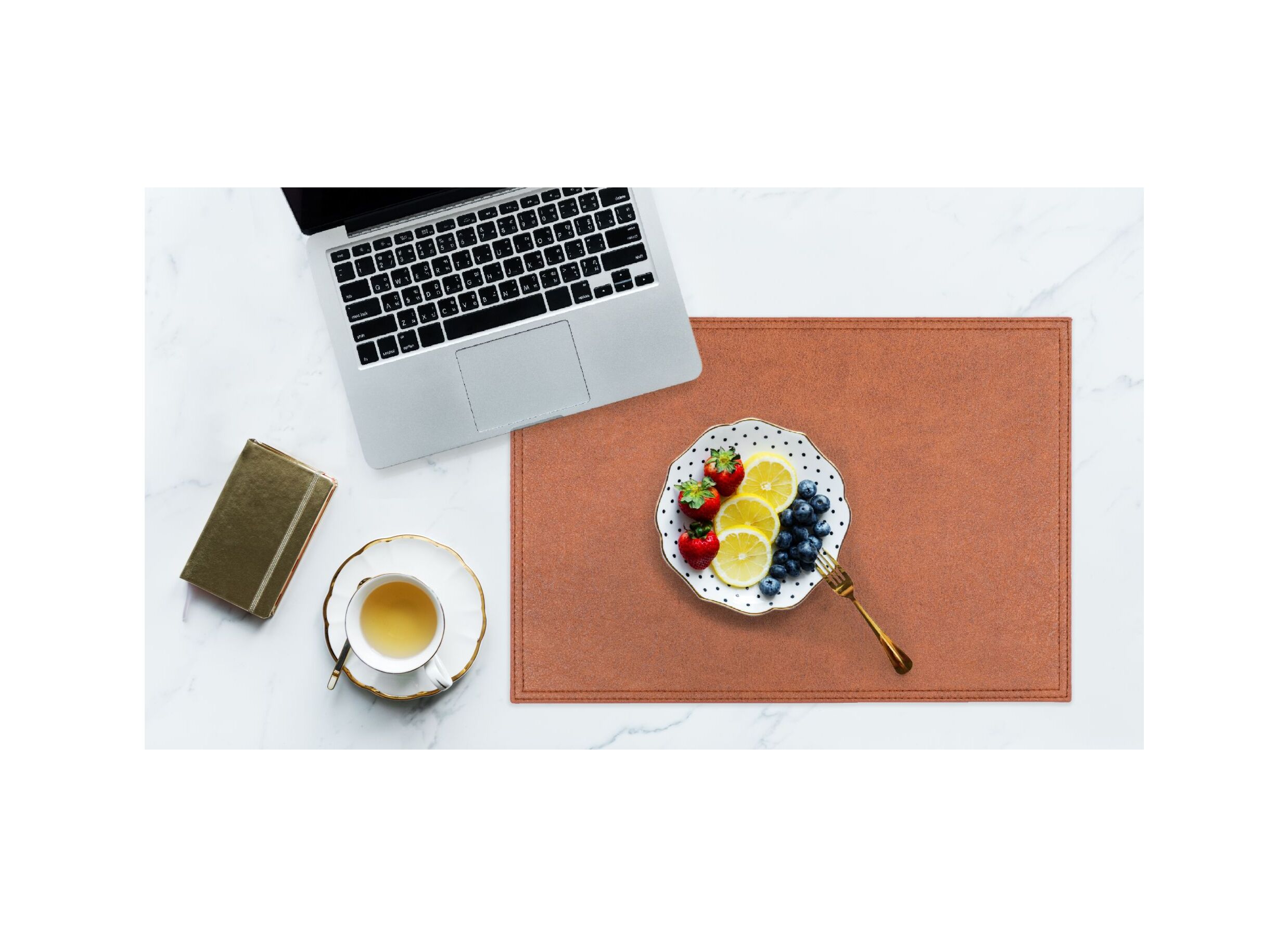 Foto ambiance - Set de table Troja 33x45cm caramel