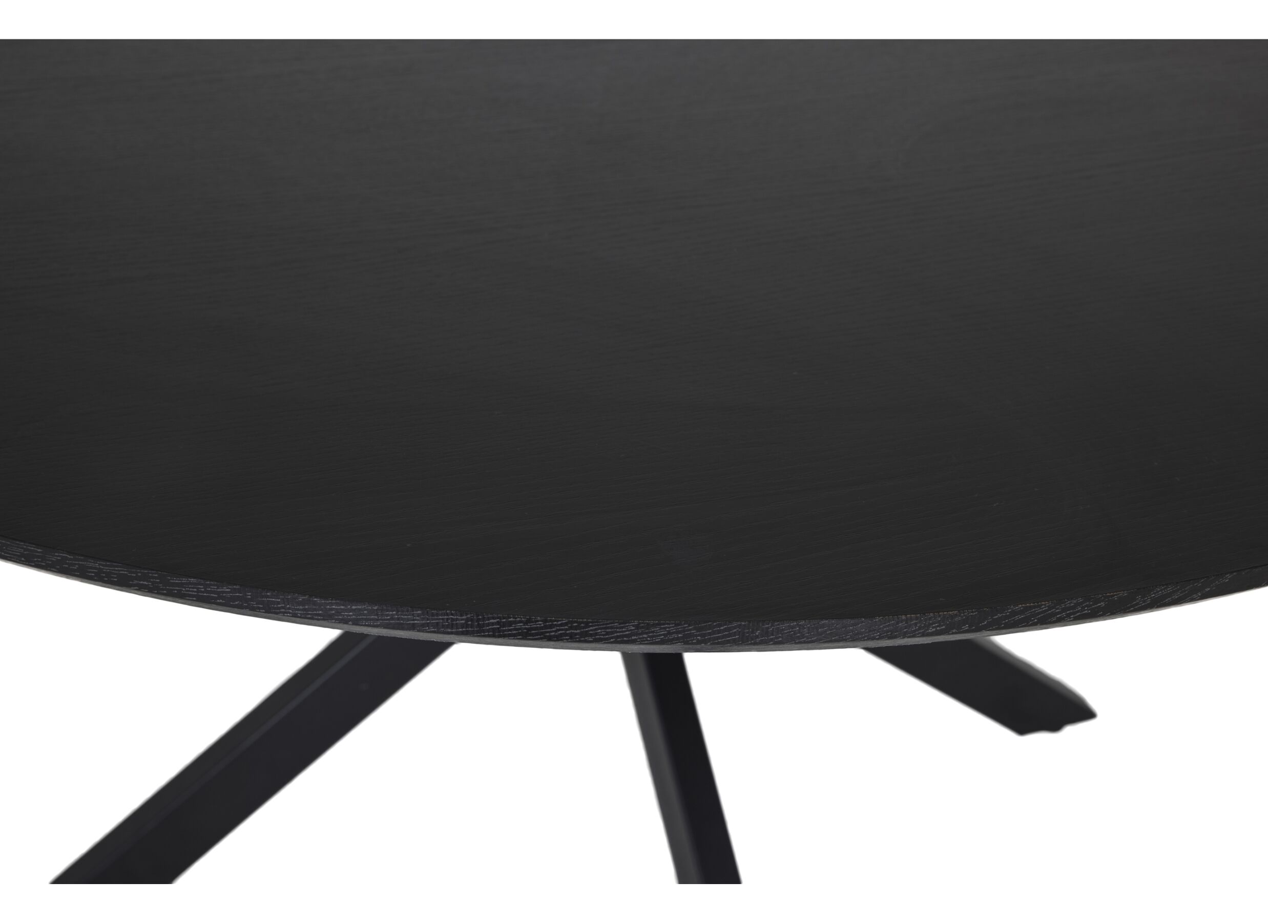 Ronde tafel Costa Ø120cm - melamine - zwart