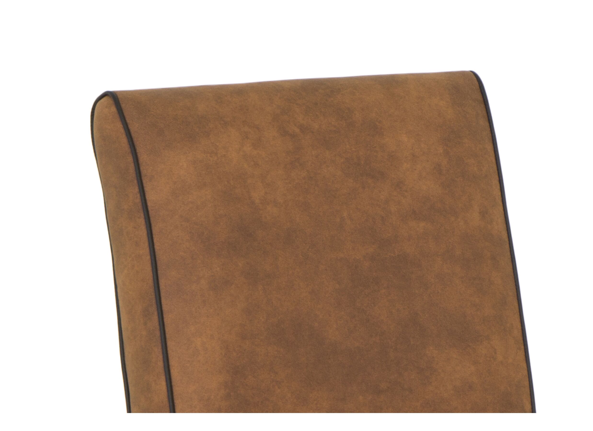 Stoel Cowboy 51x60x95cm - microvezel - cognac preston