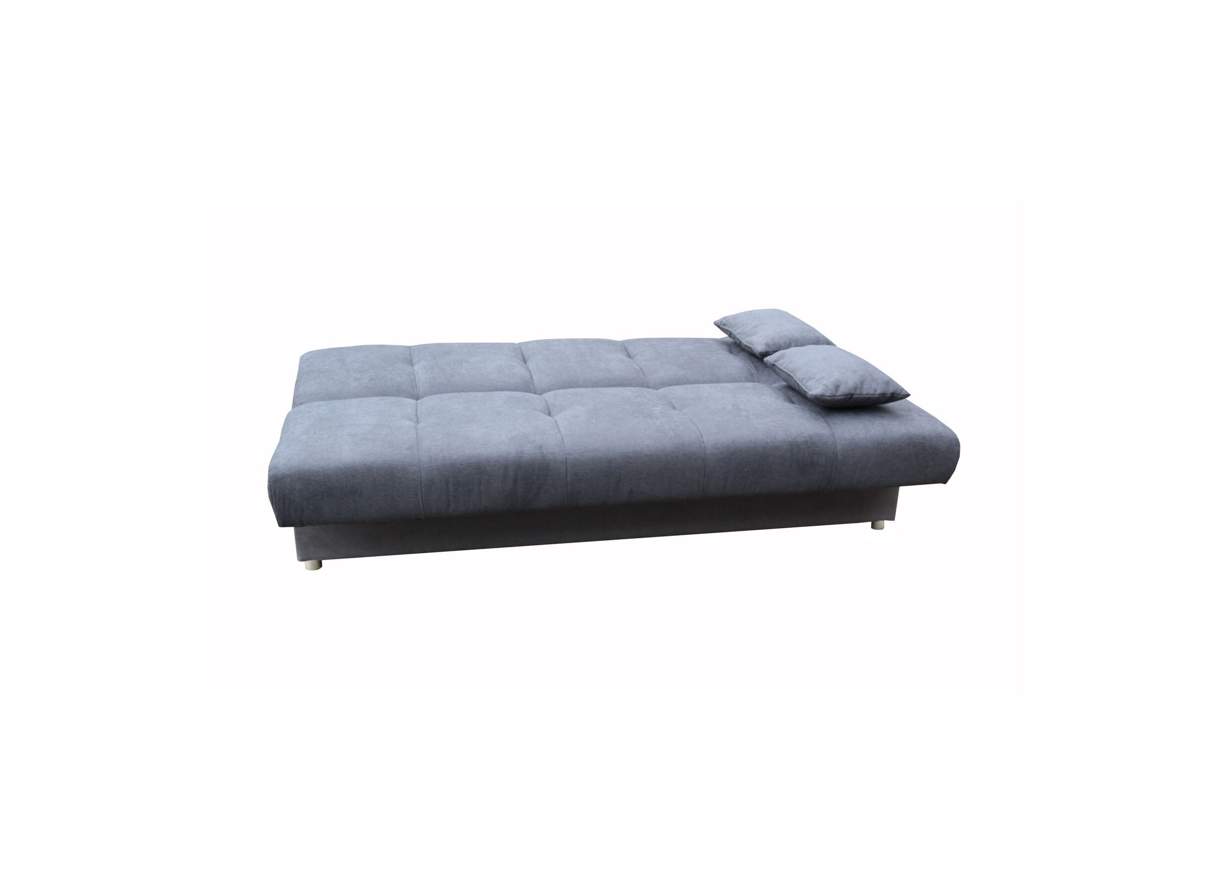 Zetelbed Alfa 2-zit - stof - grijs
