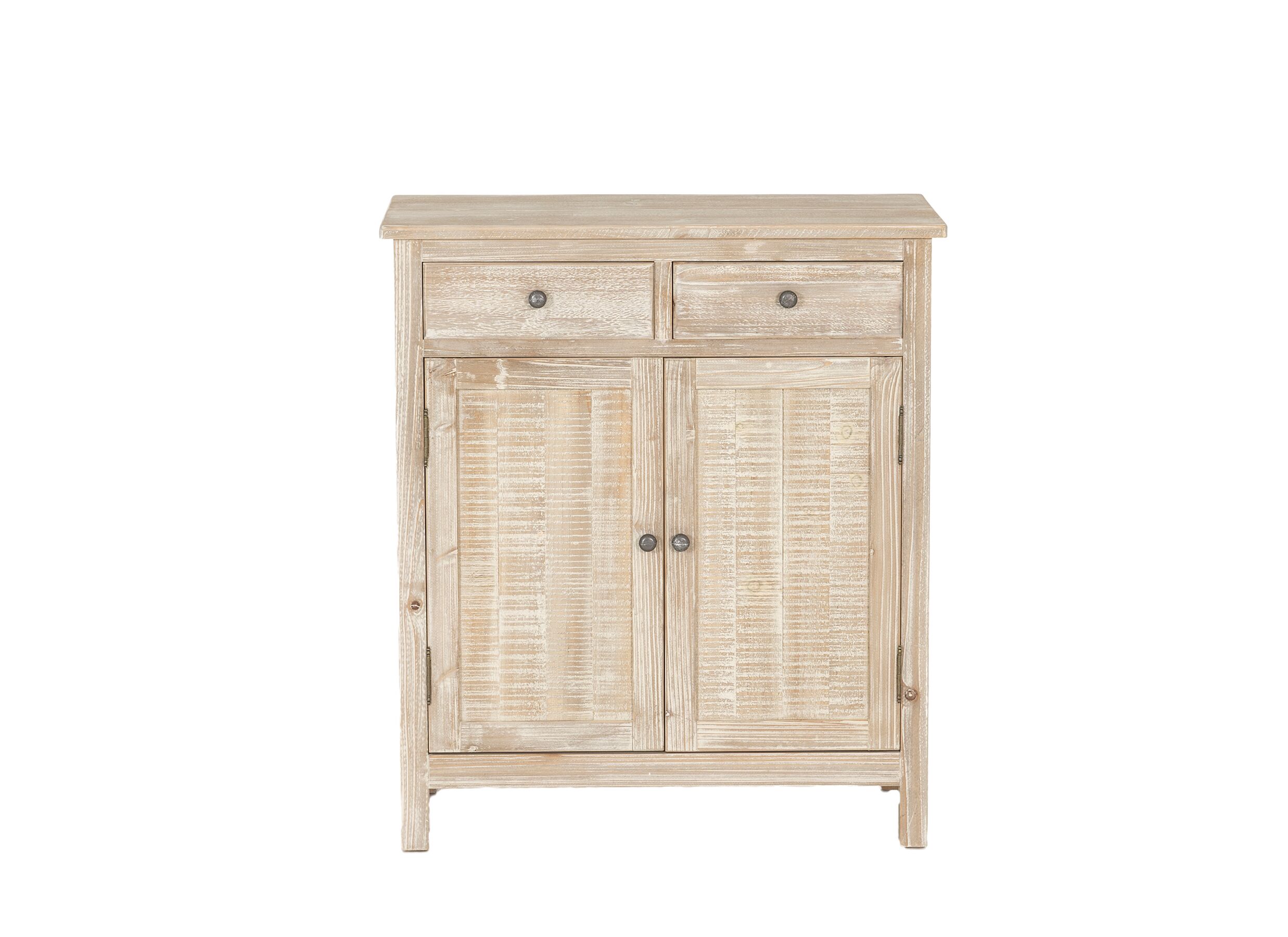 Aperçu - Armoire Novecento 80x40x91cm - sapin massif recyclé - naturel