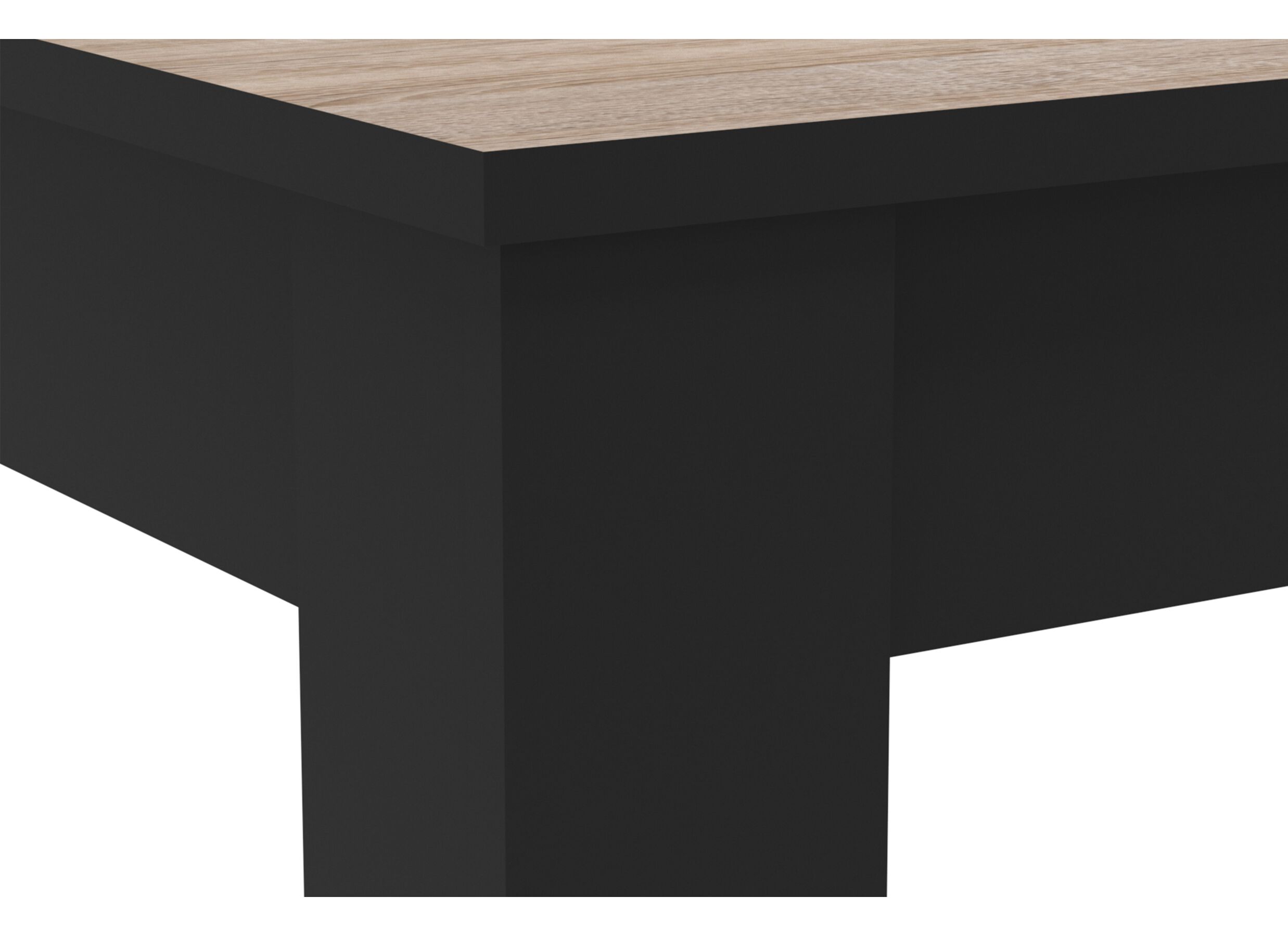 Tafel Wayne 140x90cm - meubelplaat - eik