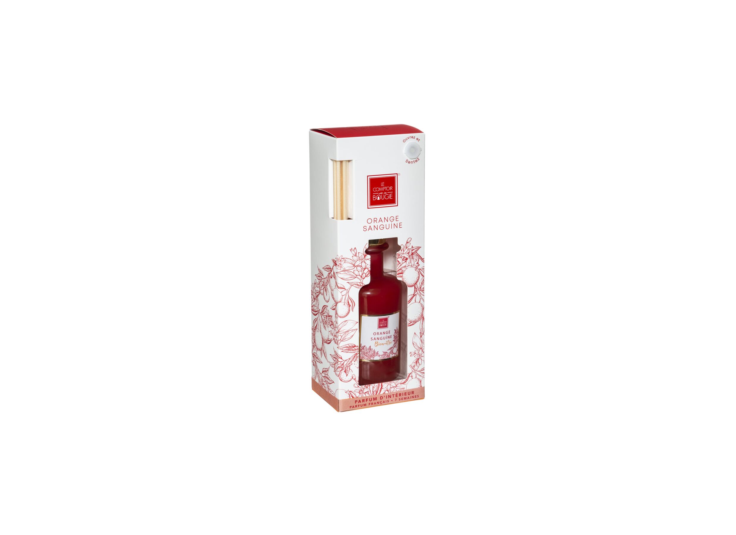 Aperçu - Bâtonnets parfumés Mael Orange Sanguine orange