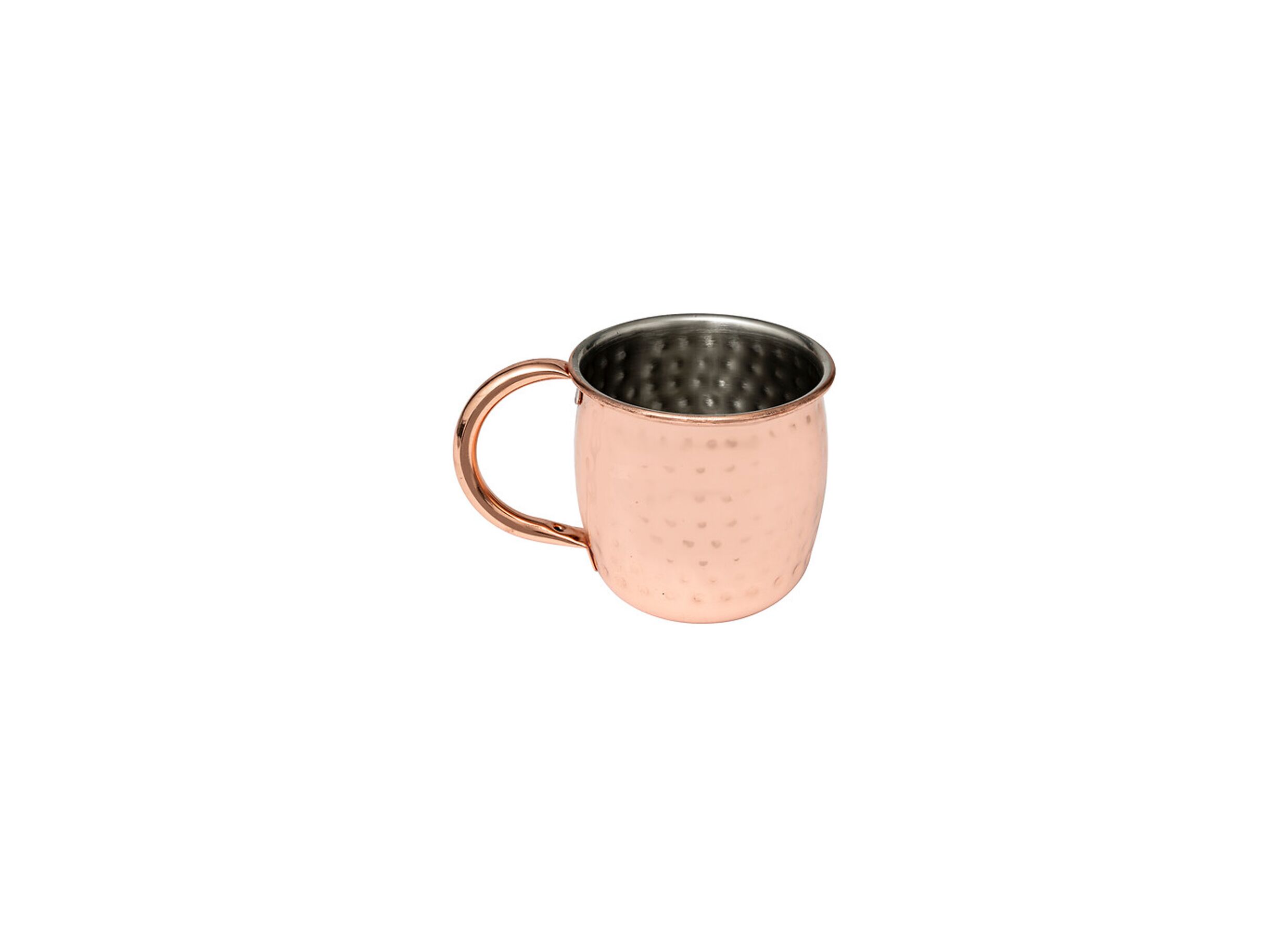 Overzichtsfoto - Cocktailglas Moscow Mule 47cl Ø8,6x13cm - roestvrij staal - koper set van 2