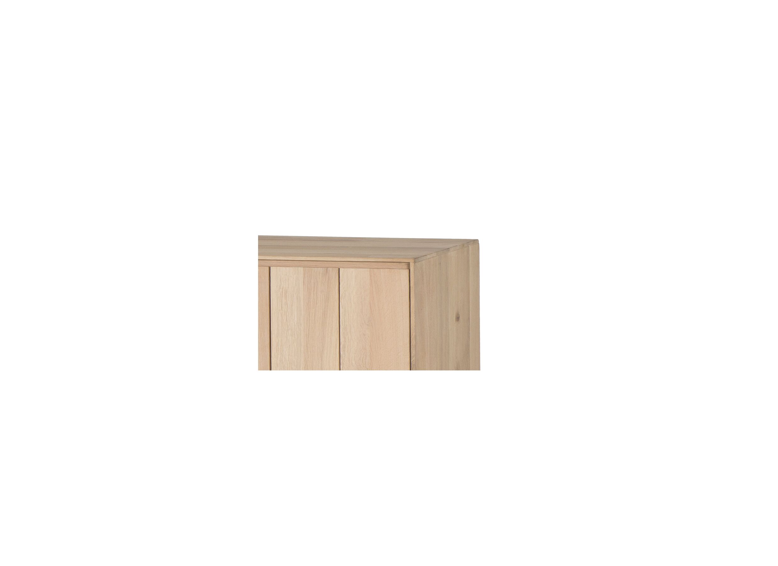 Dressoir Polar 250cm - eik massief & decor- naturel