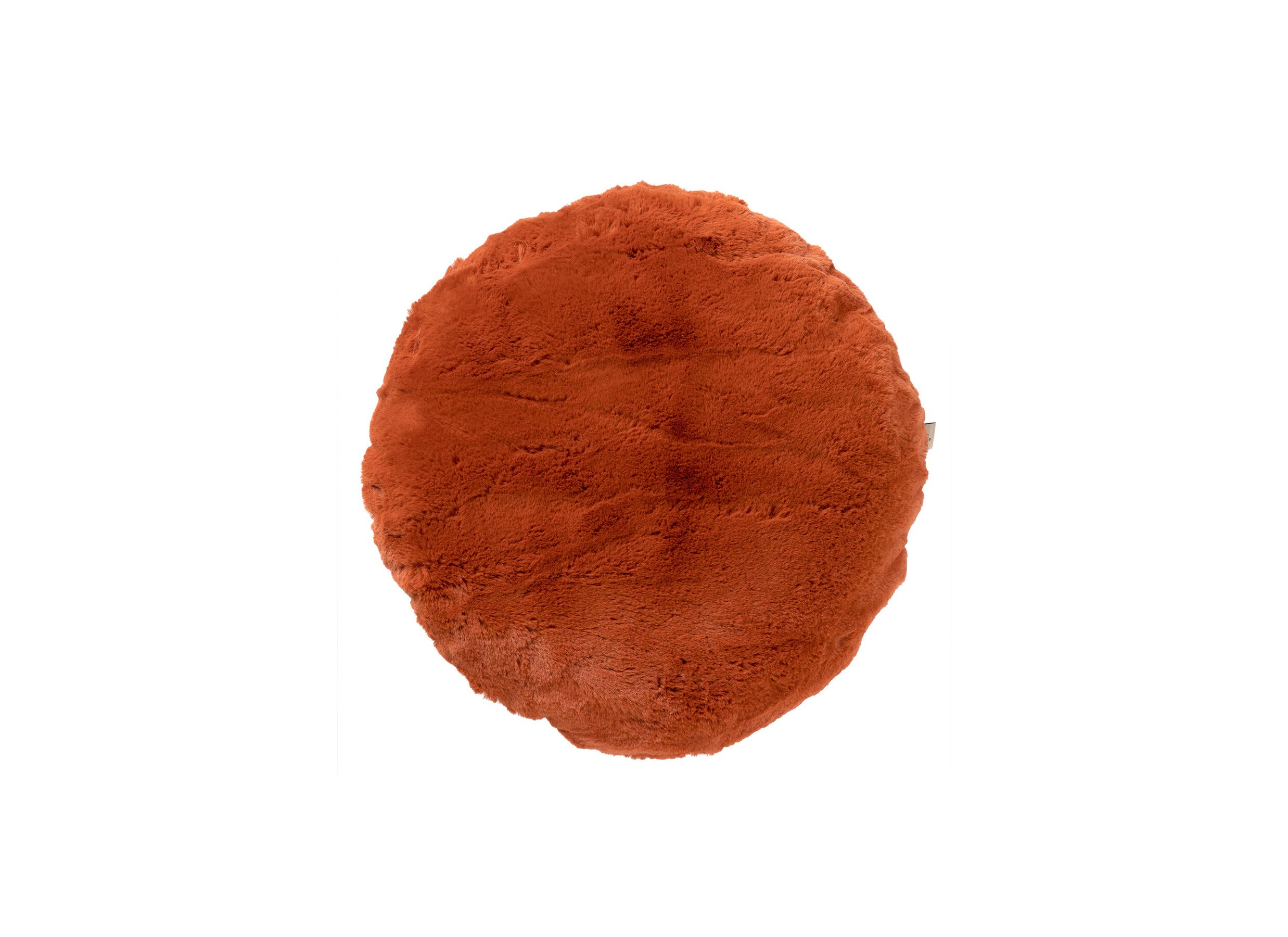 Coussin Zaya Ø45cm potters clay - Coussin Zaya 45x45cm - tissu - potters clay