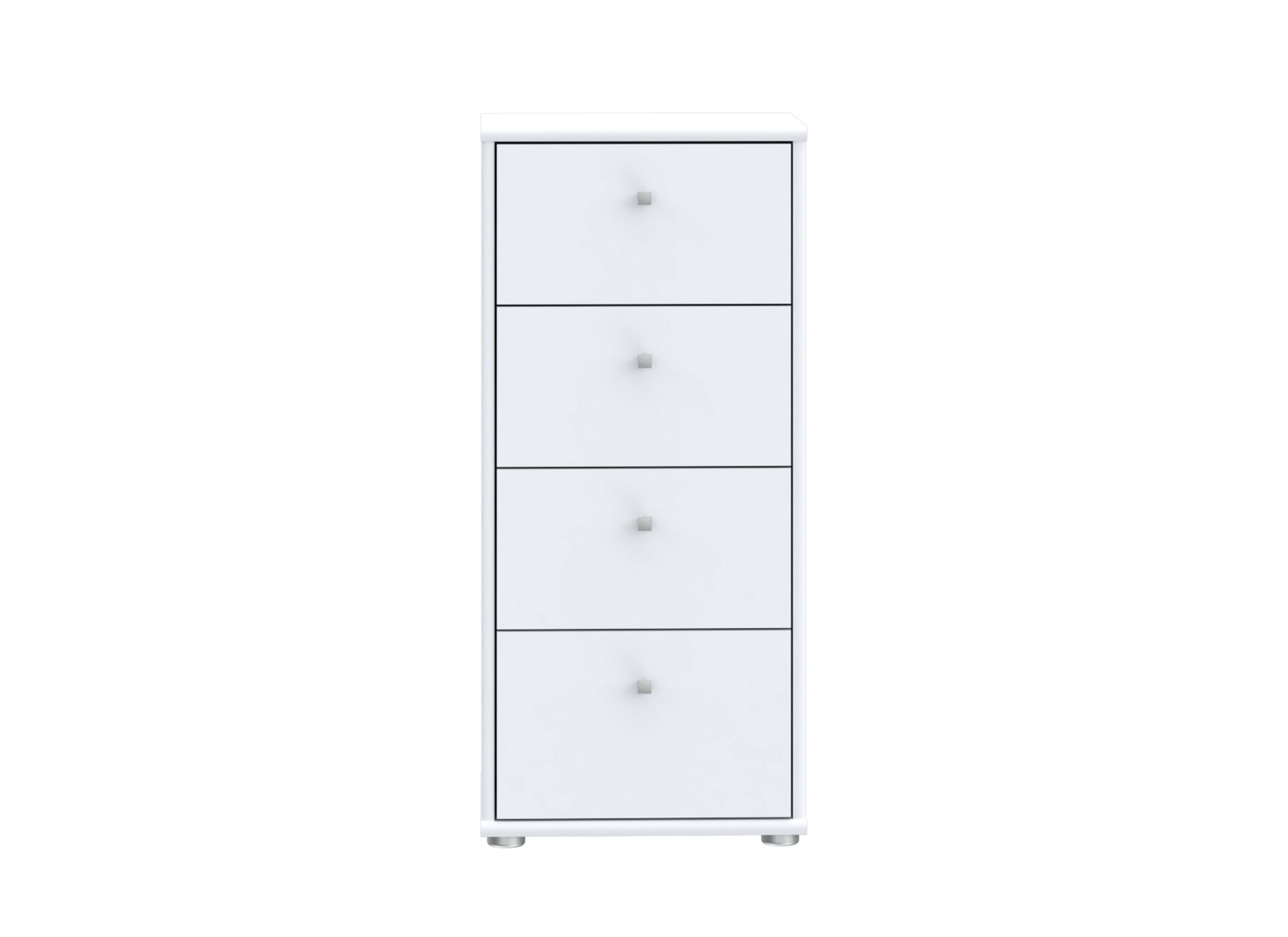 Aperçu - Commode Topic 38x35x86cm - décor - blanc