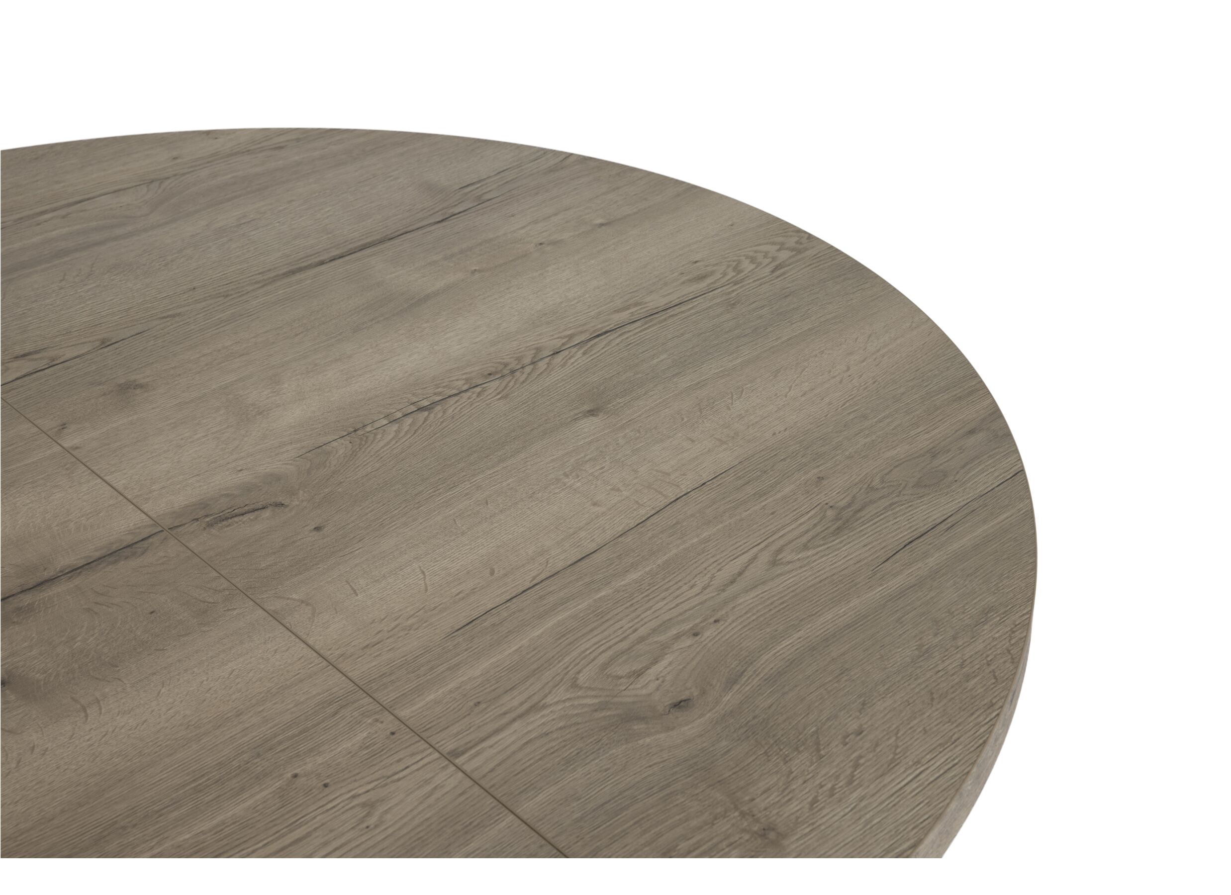 Detail - Table ronde Isla Ø140/180cm - lamulux - naturel