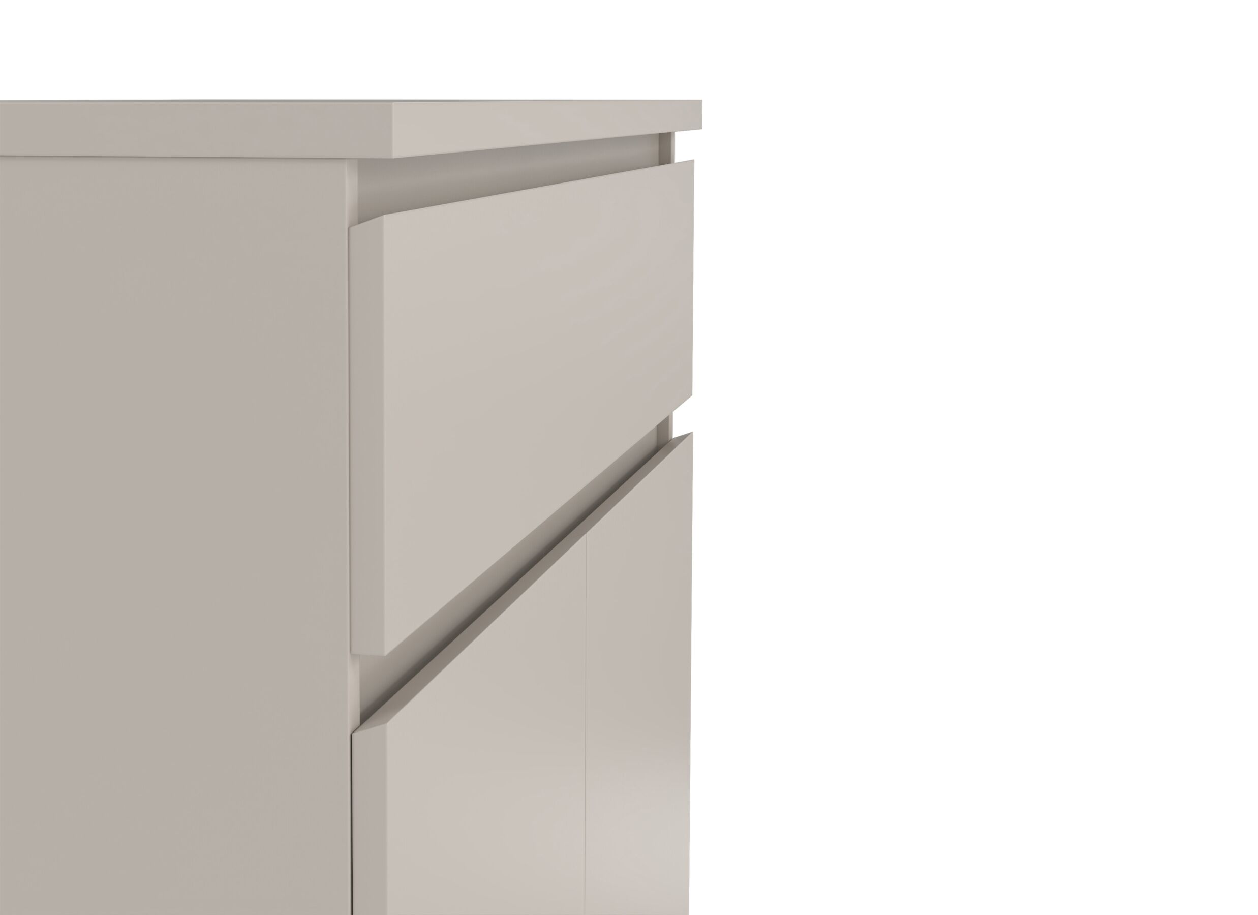 Detail - Armoire à chaussures Naia 80x40x111cm - décor - cashmere