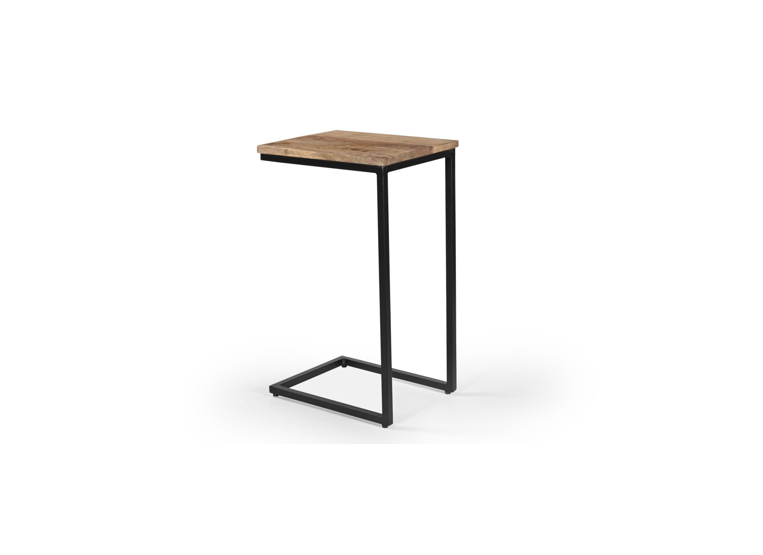 Table ordinateur portable Feline 40x33cm - mangue massif - naturel