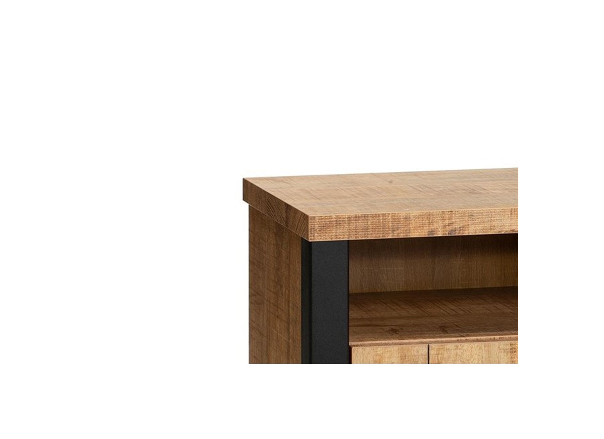 Detail - Table de chevet Fire 45x37x60cm - lamulux - mangue