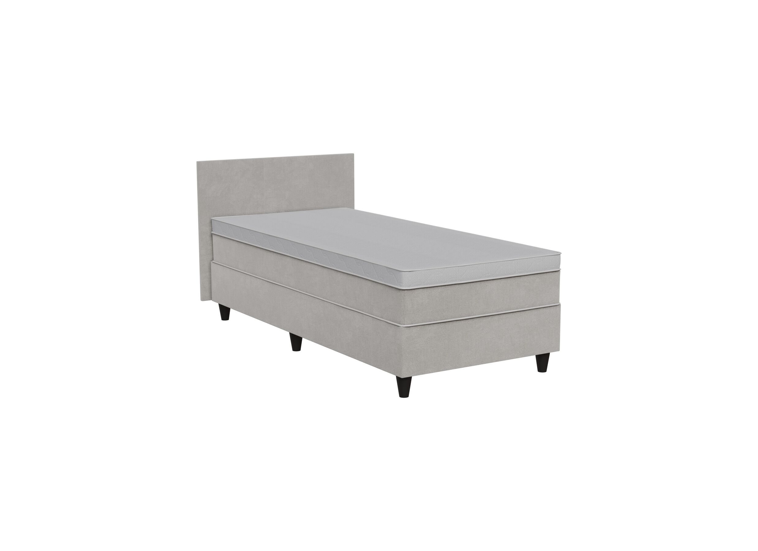 Bedbox BOX53 90x200cm - stof - taupe - Bedbox BOX53 90x200cm - stof - taupe