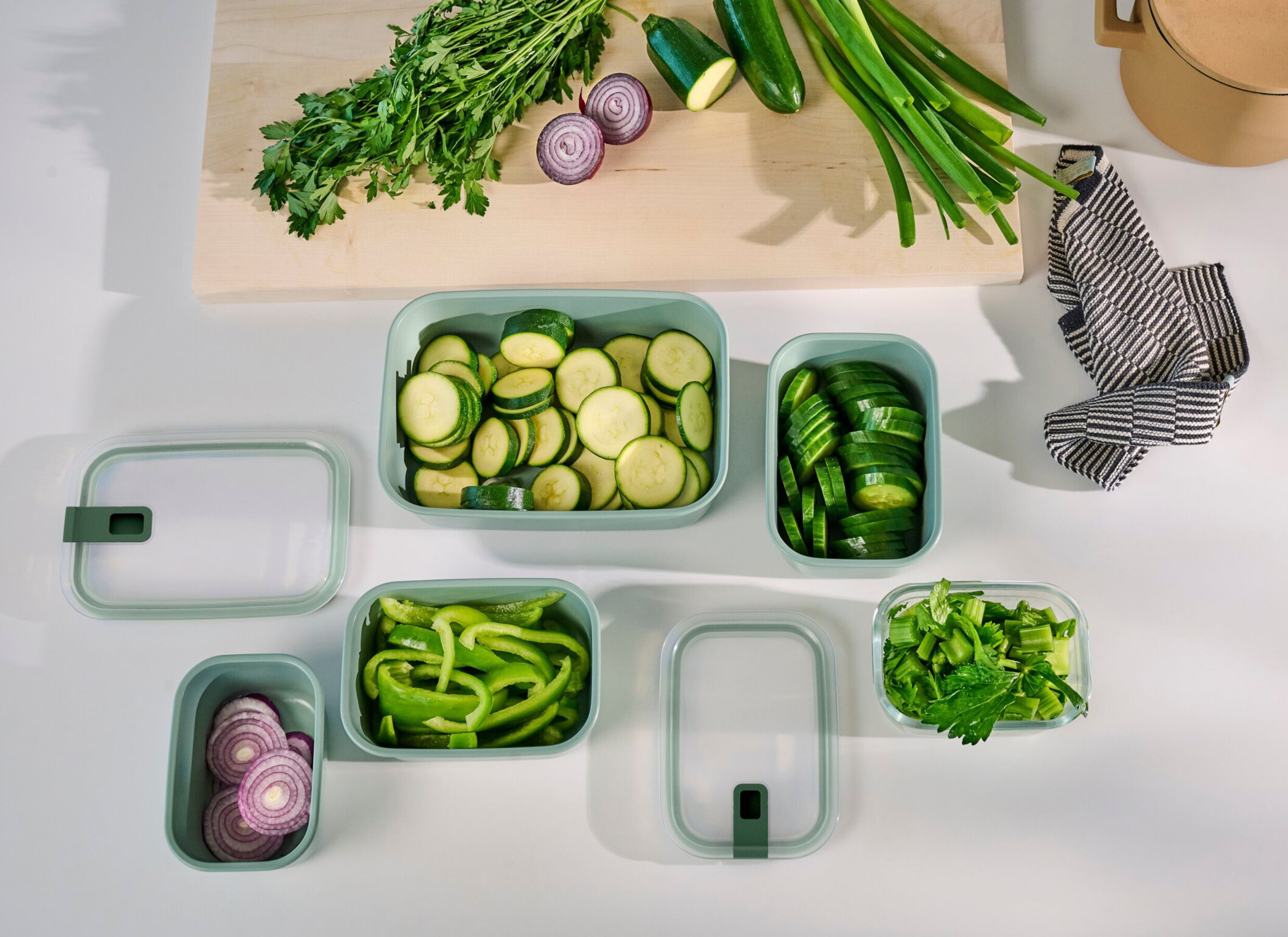 Sfeerfoto - Bewaardoos Easyclip 450ml Mepal