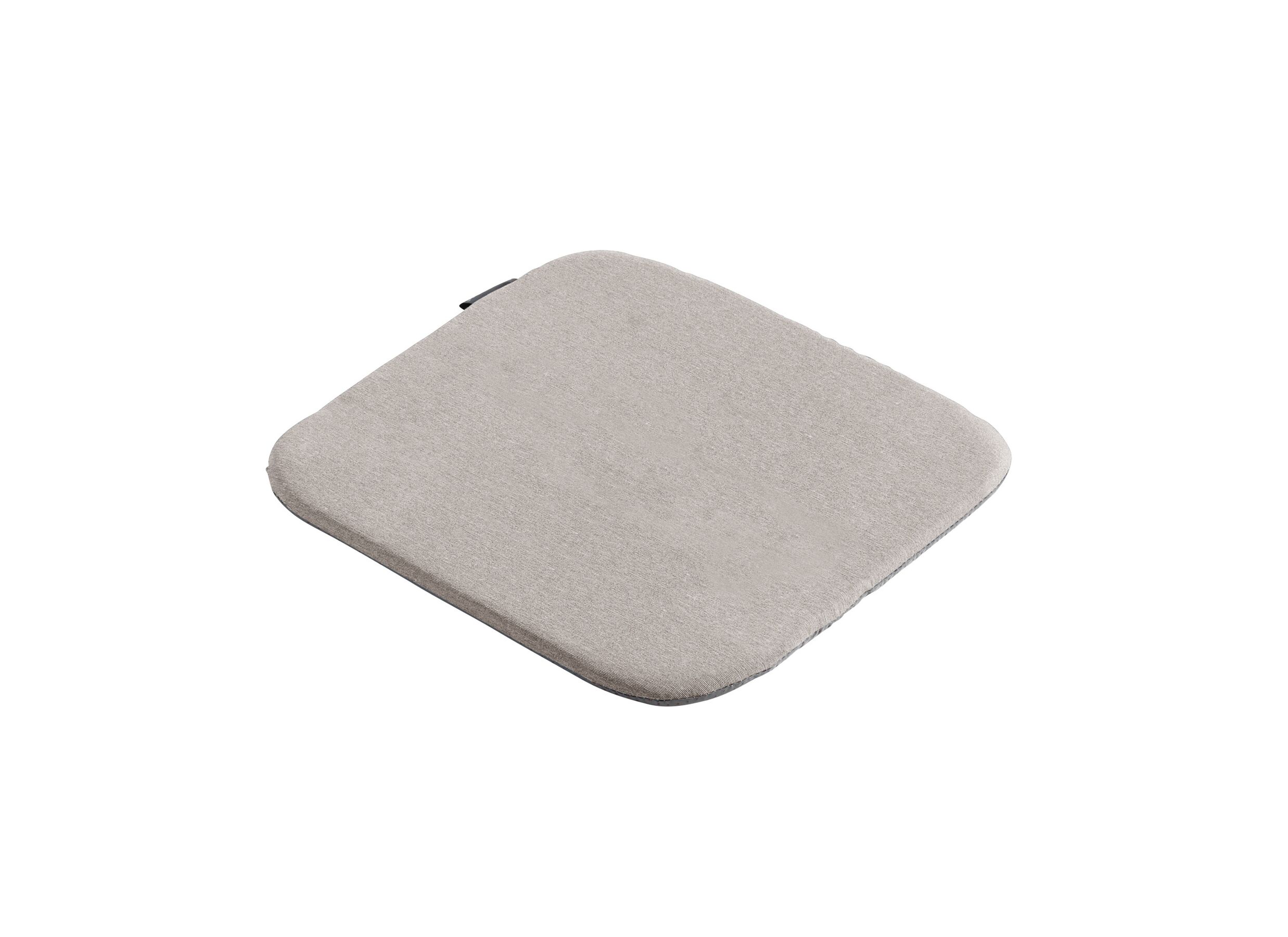 Stoelkussen 40x40cm - stof - grijs - Coussin de chaise 40x40cm - tissu - gris