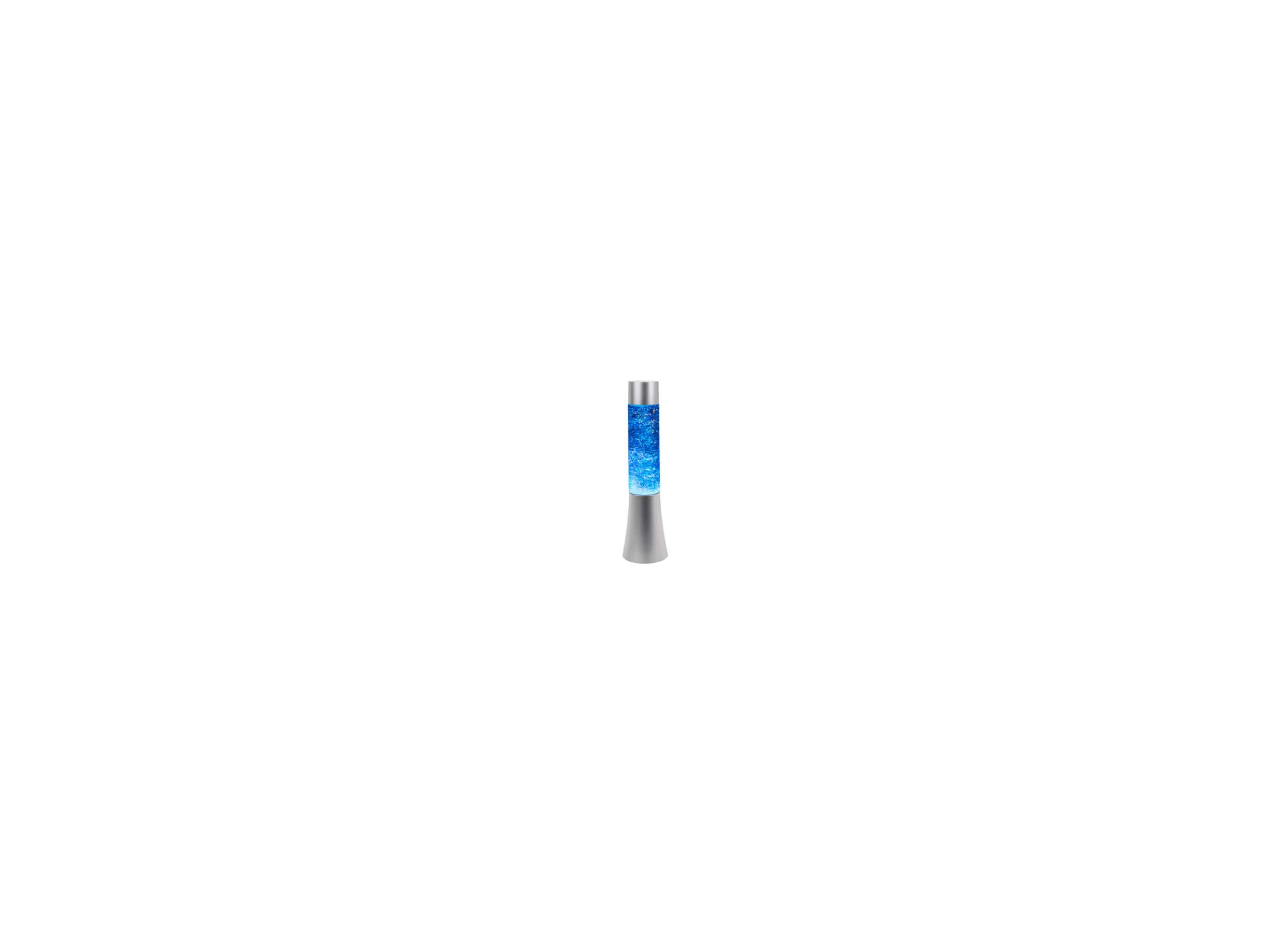 Lavalamp Glitter H34cm