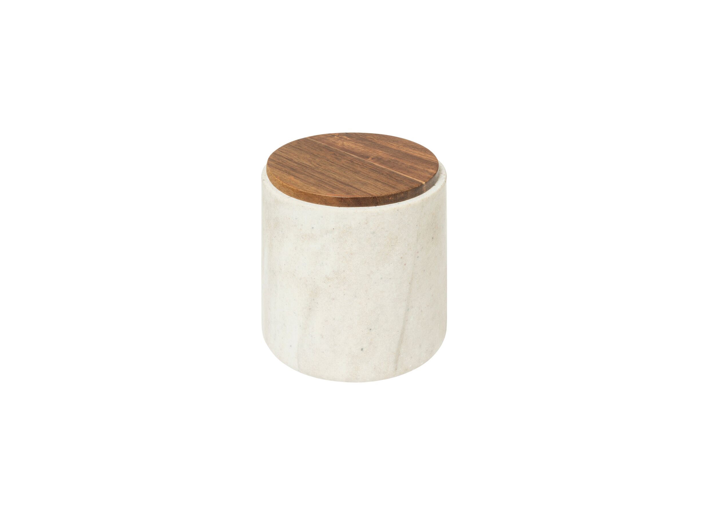 Wattenpotje Come Ø10x11cm - polystone - beige - Wattenpotje Come Ø10x11cm - polystone - beige