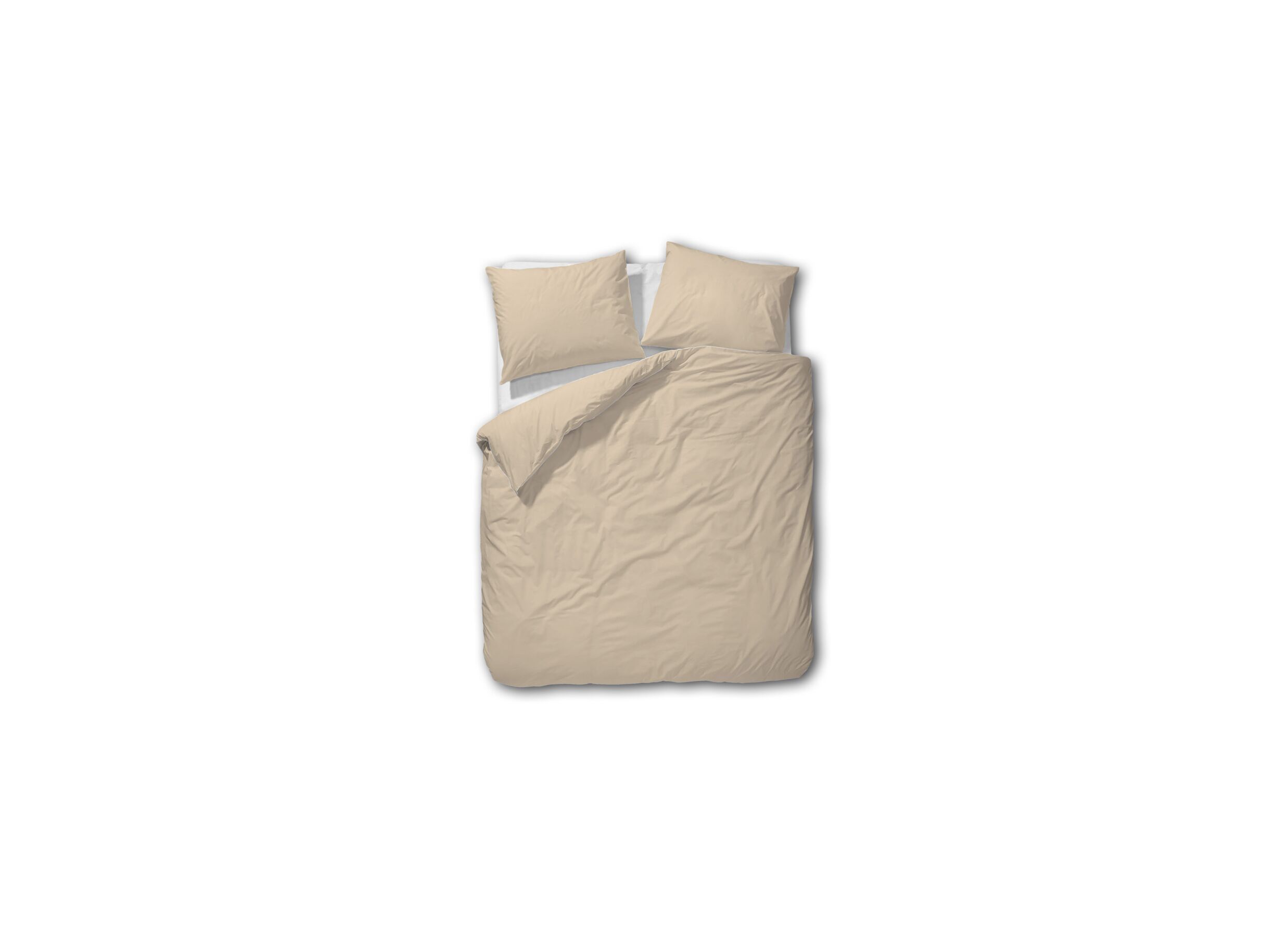 Plus Important - Housse de couette 260x220/240cm - percale coton - jaune