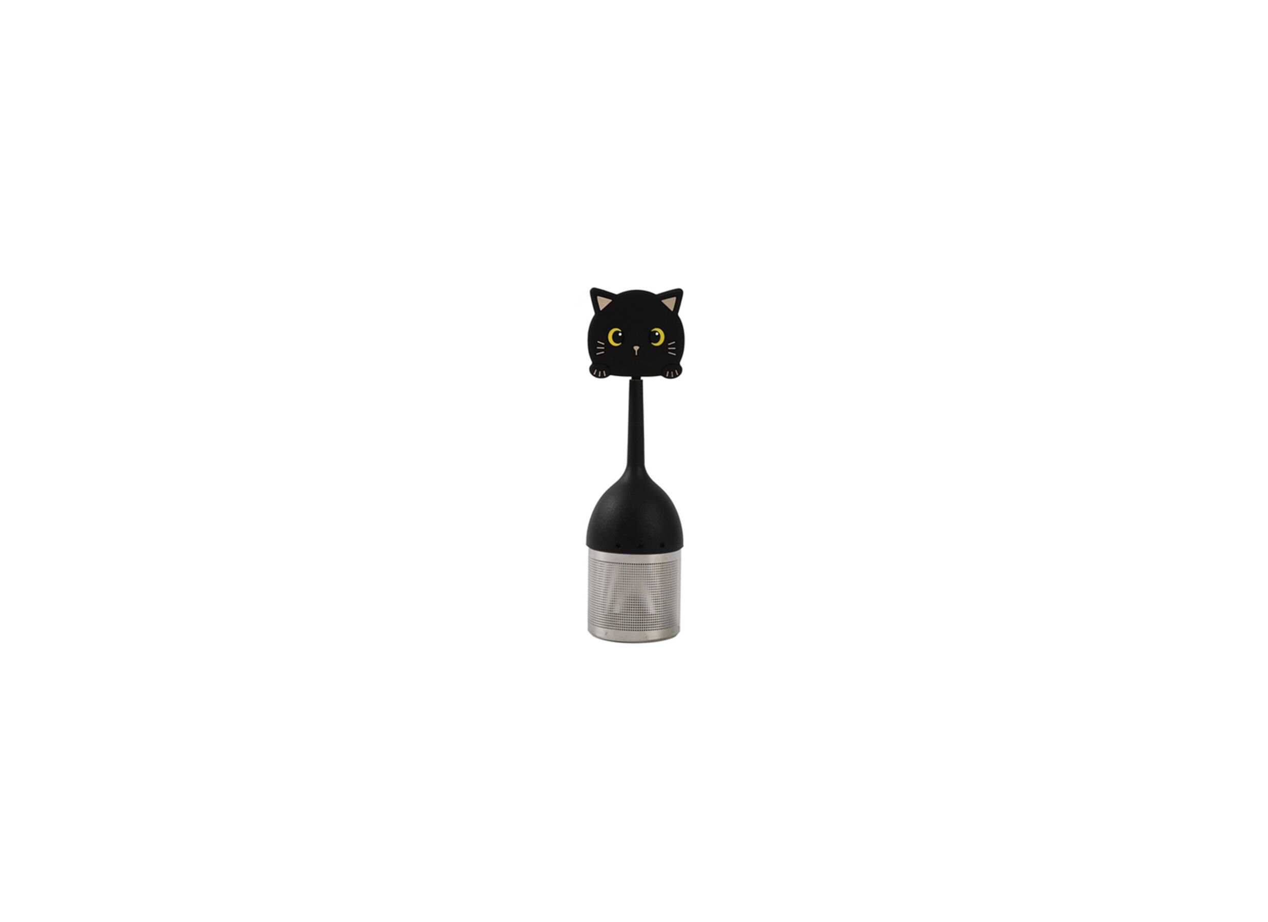 Hoofdfoto - Thee infuser Zwarte kat